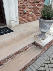 Paver Re-Leveling in Englewood Cliffs, NJ — Gallo Bros job photo