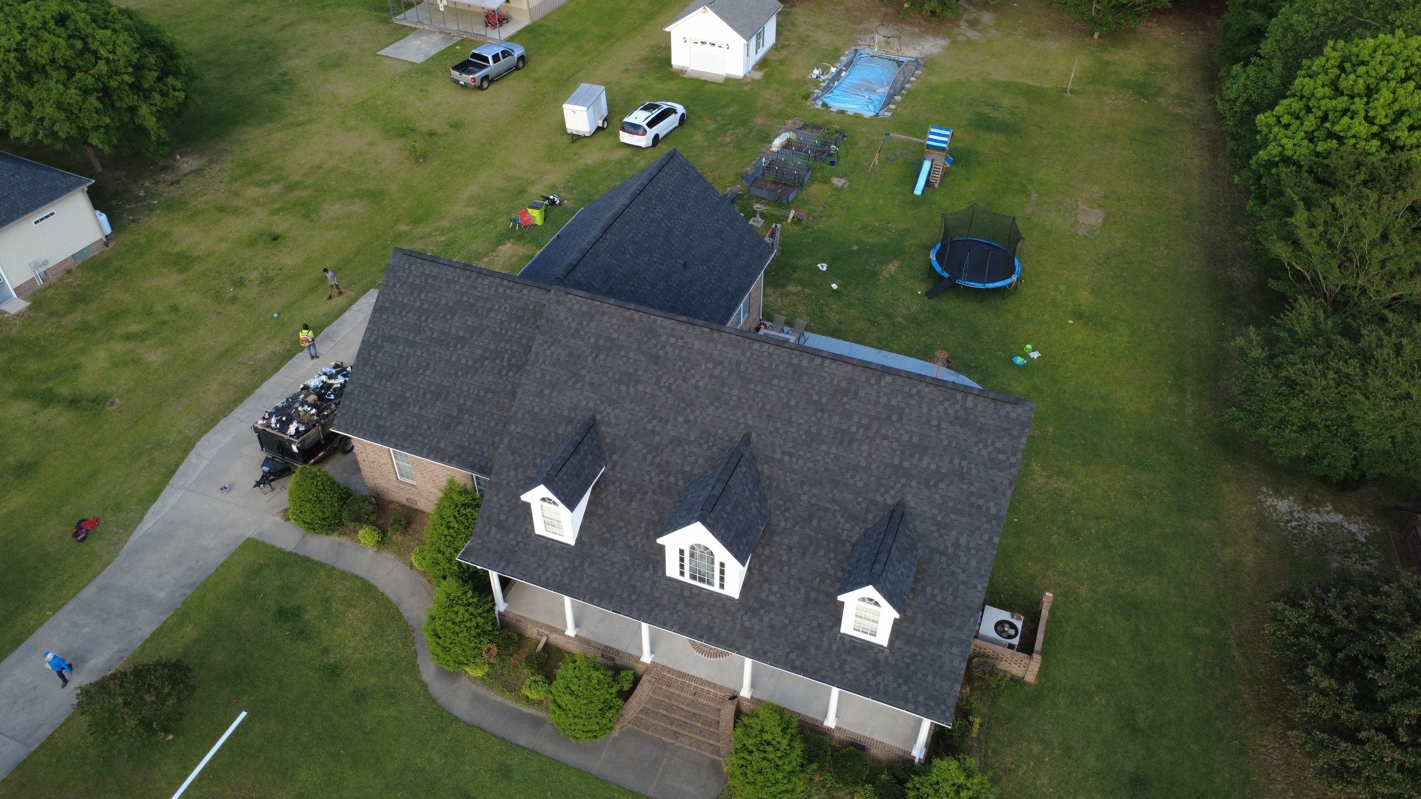 IKO Dynasty Granite Black by Alpha Sky Roofing