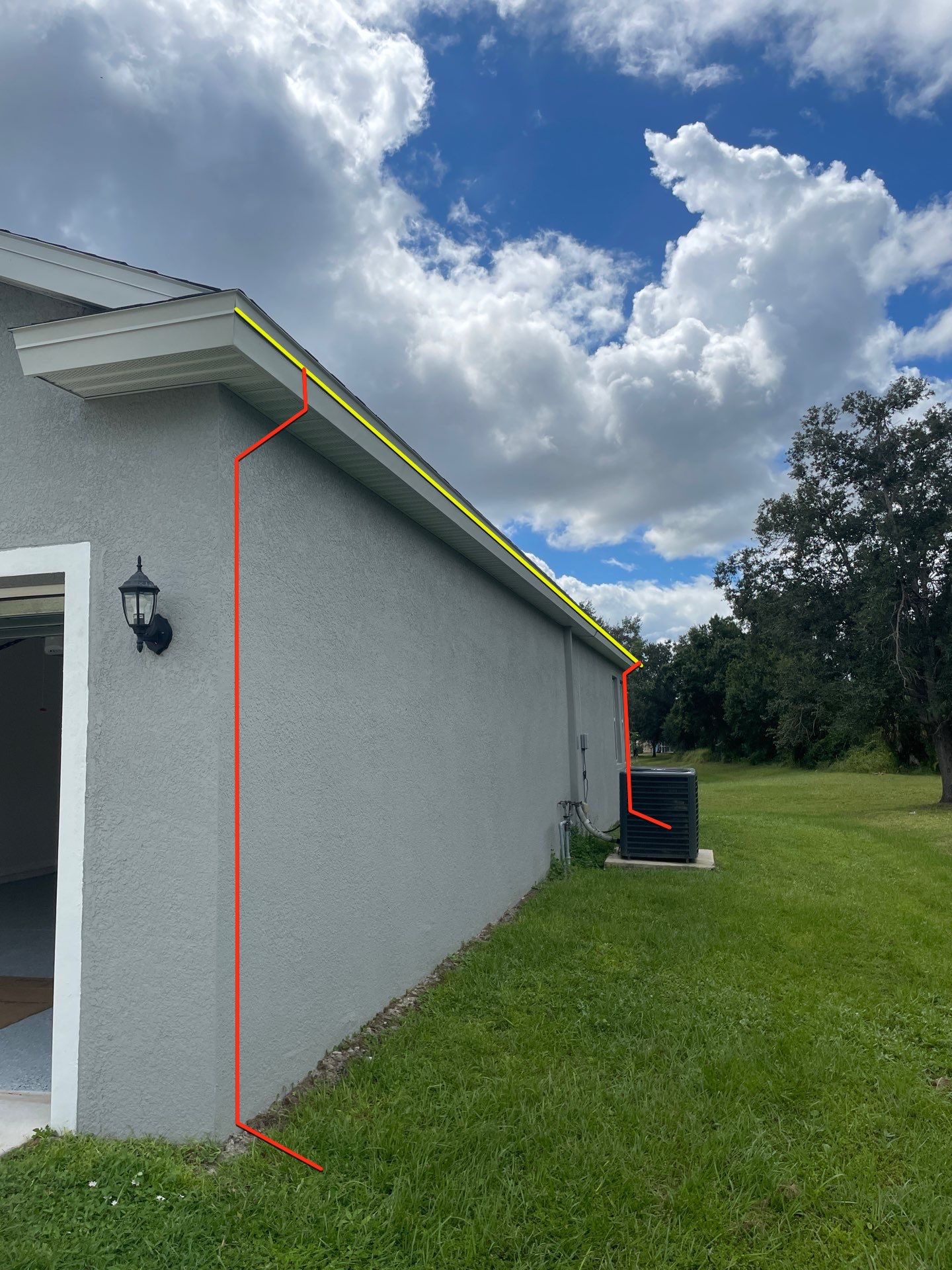 6-inch K-style Seamless Gutters in Punta Gorda FL by Gutter Professors