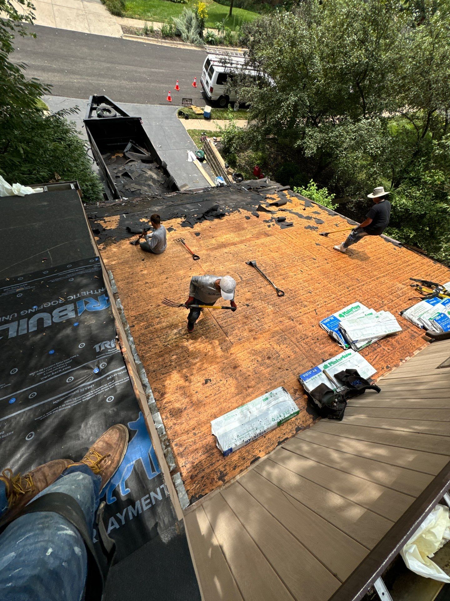 Malarkey Roof Replacement & Skylight Installation – Omaha, NE by Crows Roofing LLC
