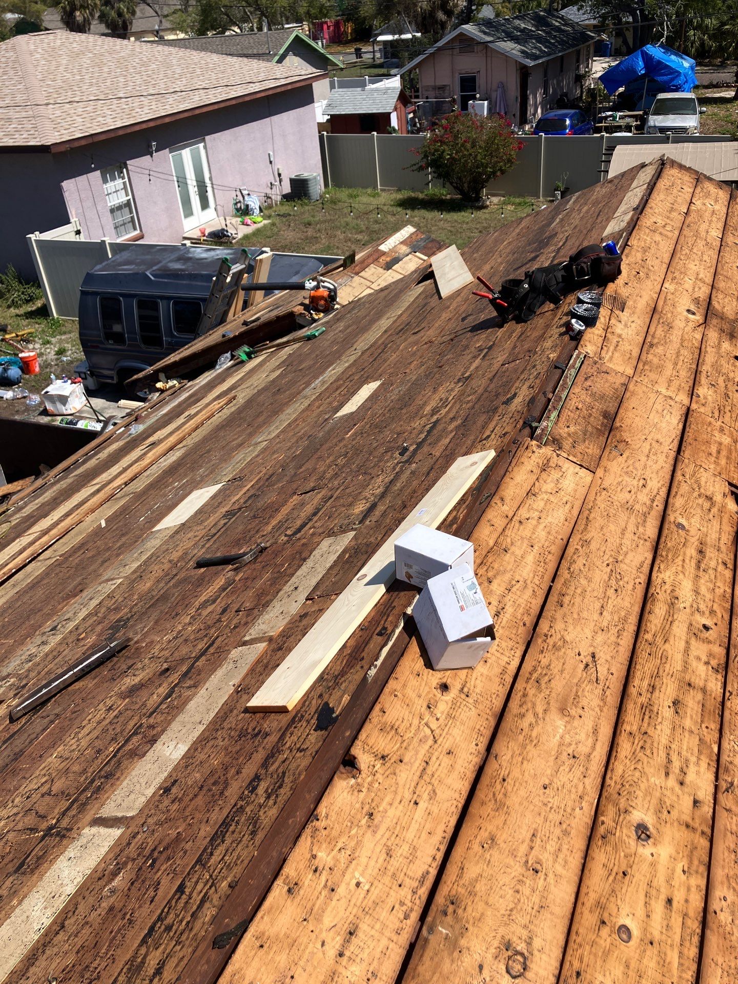 Project in St. Petersburg 33705 by Mitchell Roofing Company LLC 