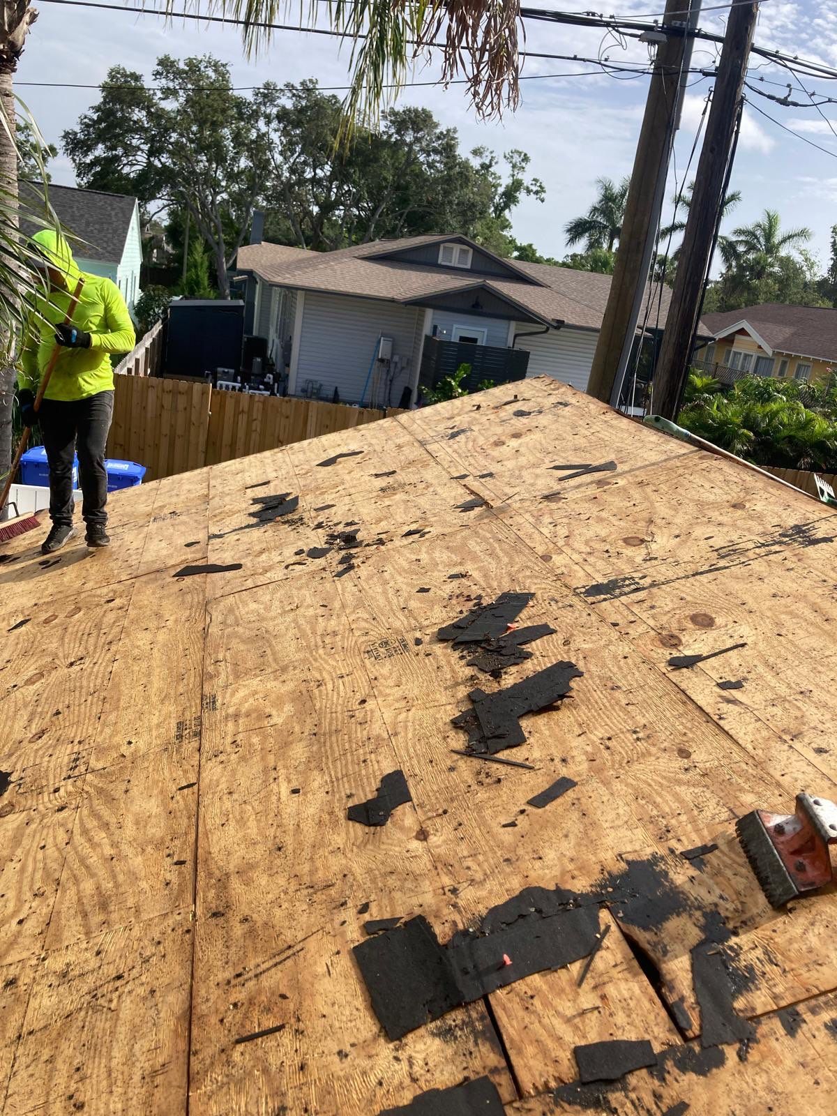 Project in St. Petersburg 33713 by Mitchell Roofing Company LLC 