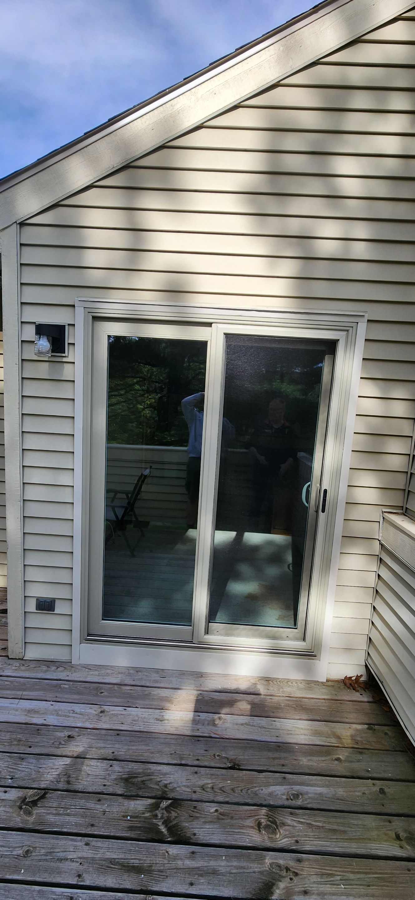 Sliding Glass Door Installation in Clifton Park, NY  by Yankee Home Improvement