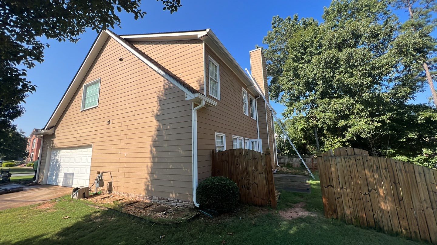 Full Exterior House Painting and Trim Refresh in Acworth by Swift Home Renovations