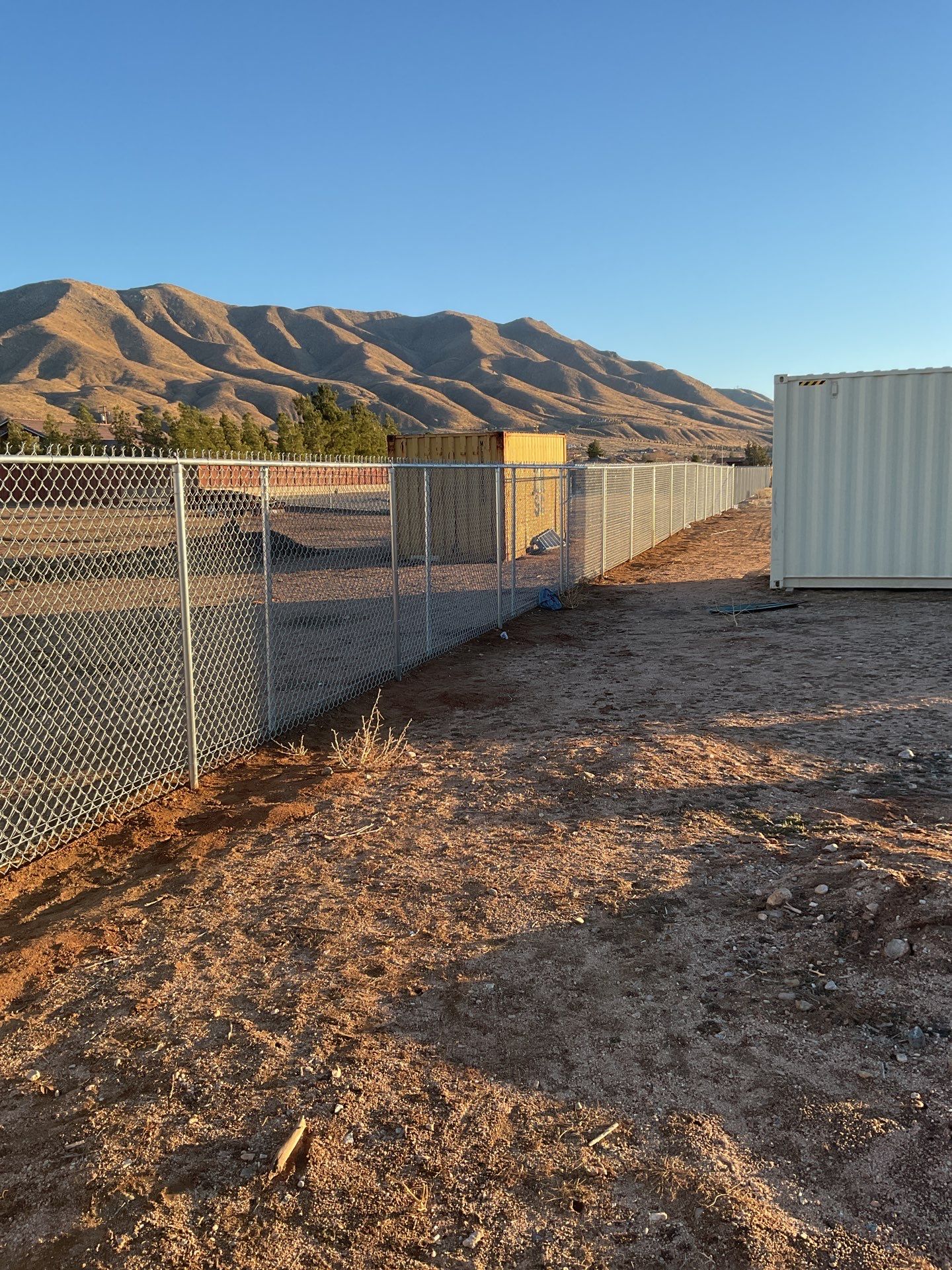 6ft and 5 ft chain link by Fence Guys Inc. 