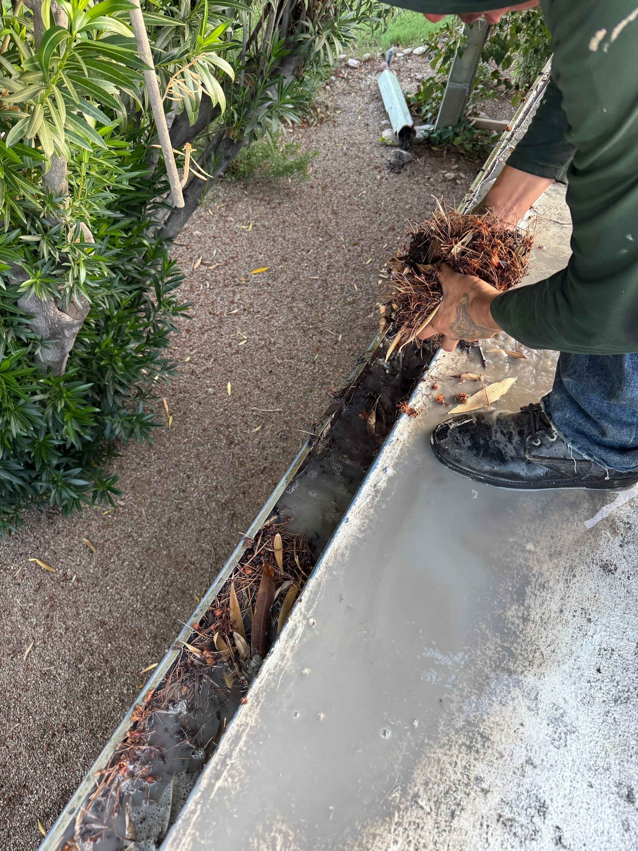 Tucson Residential Low Slope Roof Restoration and Solar Installation by West Coast Roofing AZ