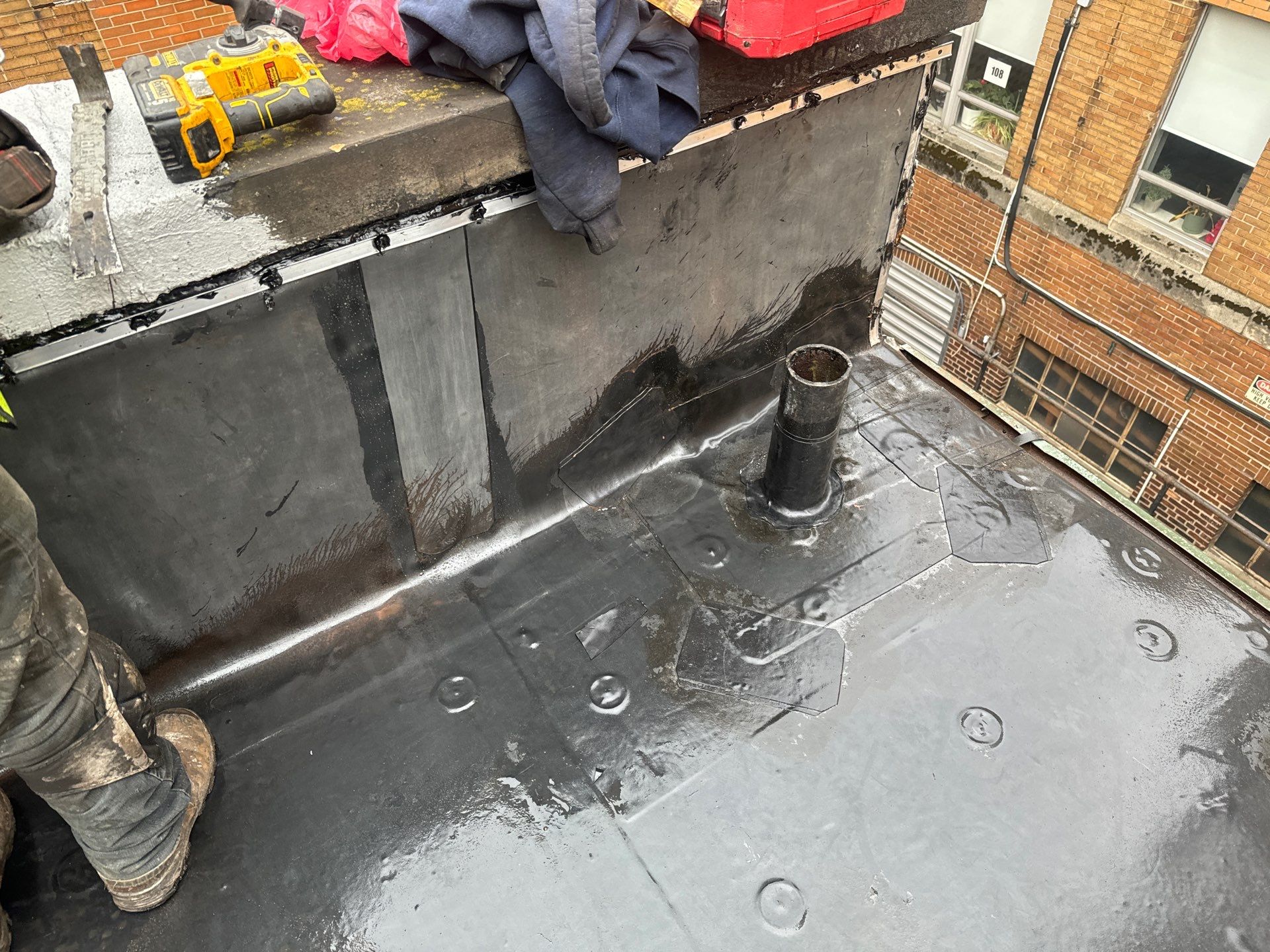 Commercial Roofing Repair using Repair by Absolute Roofing and Construction