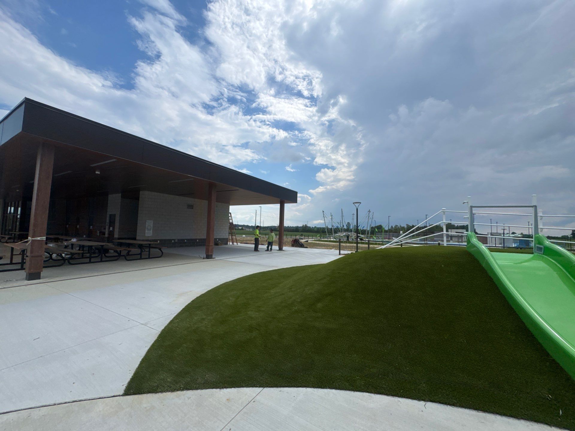 Playground Grass in Newburgh, IN by ForeverLawn NEIN/INDY
