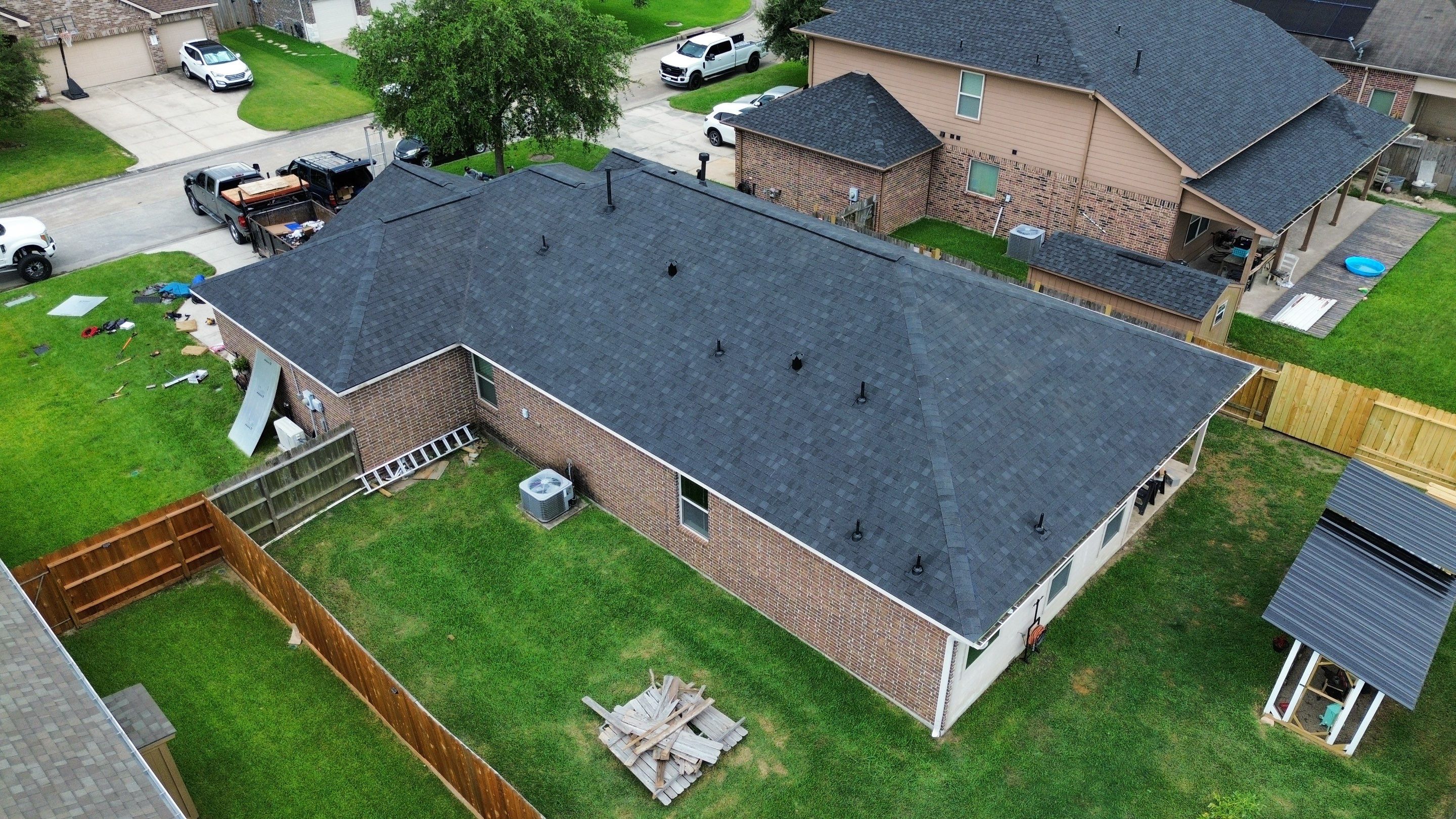 Crosby Roof Install by Modern BYLT Roofing & Construction