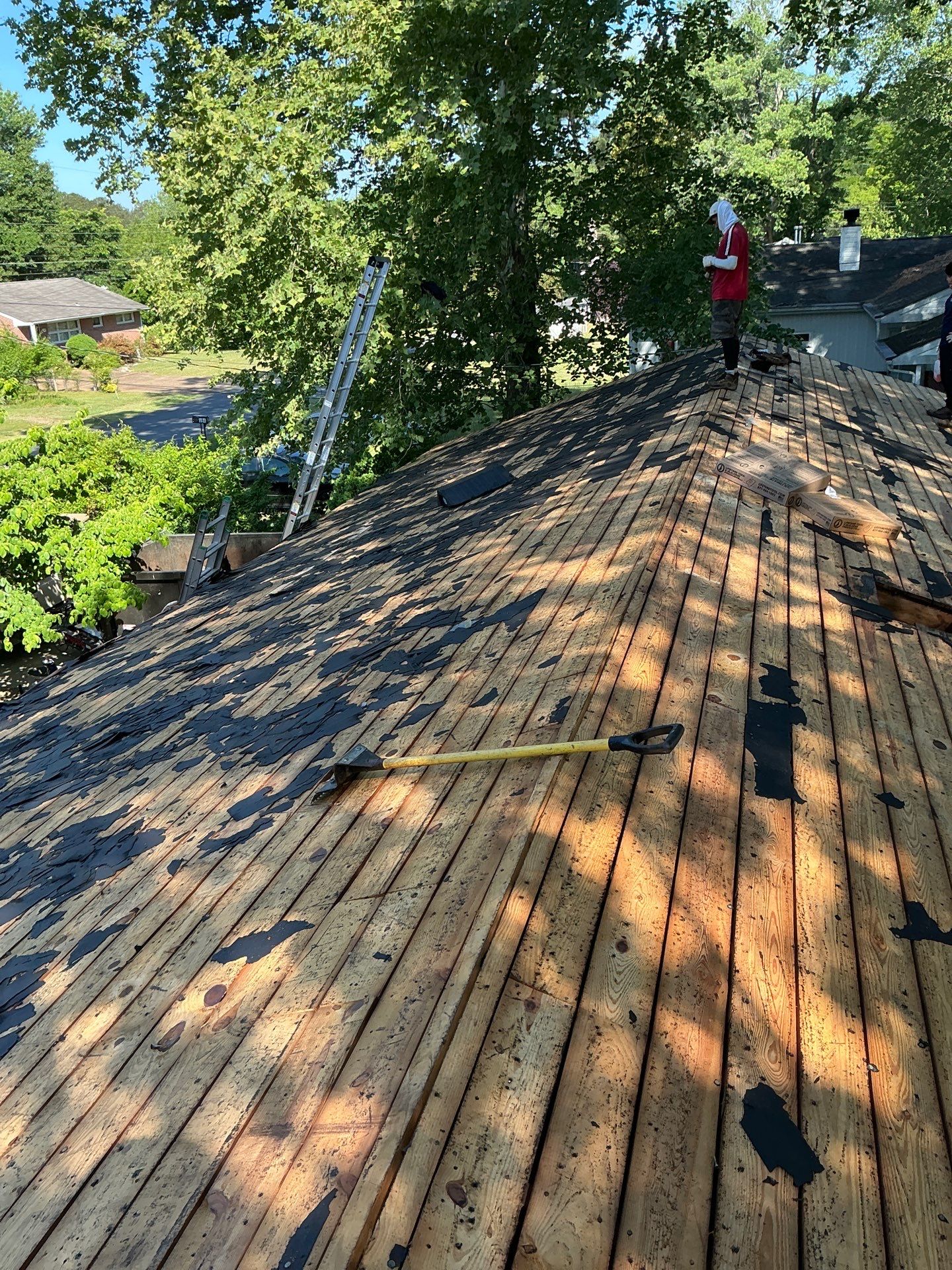 Asphalt Shingle Roof Replacement for Williamsburg Residential Property by Cade Construction