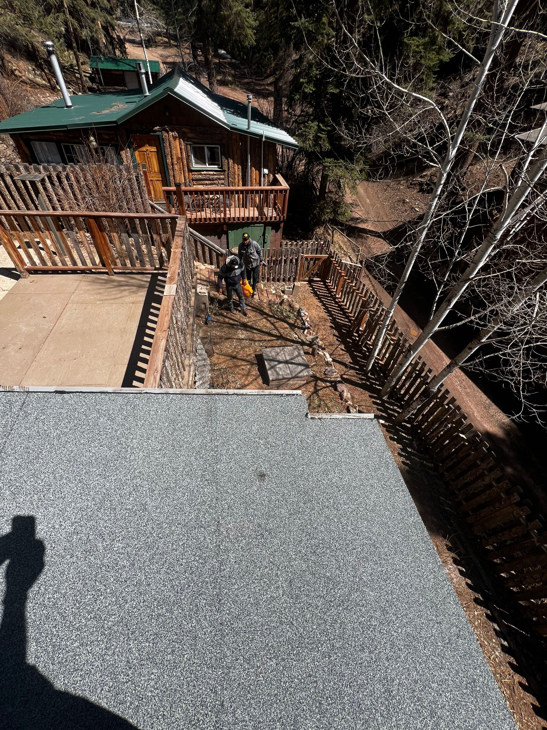 Residential Roofing Installation using Modified Bitumen Roofing by Blue Peaks Roofing LLC 