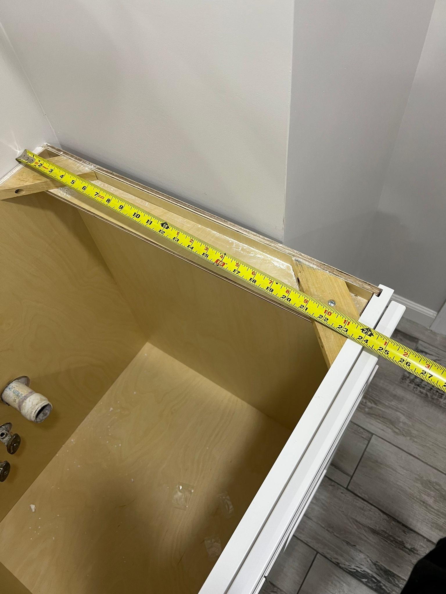 Bathroom Remodel using Cabinets by Home Concepts Construction