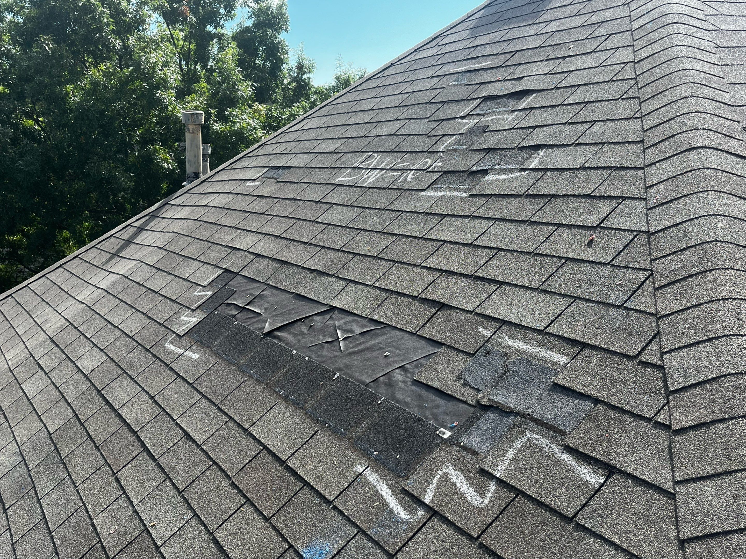 Mesquite Roof Replacement and Fascia Repair for Wind Damaged Home by Rich the Roofer LLC