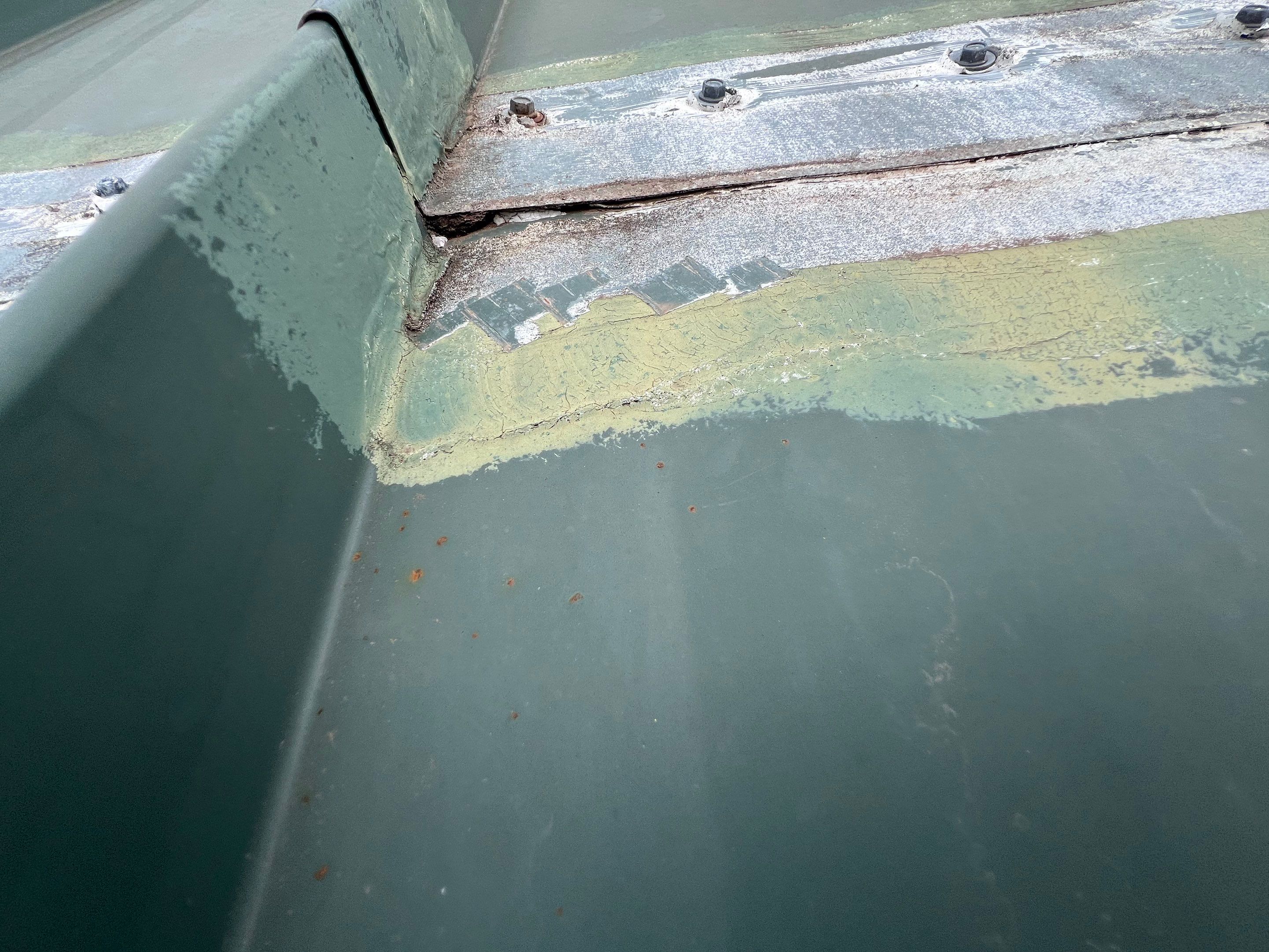 Hail Damage using Metal by Roof Repair Company