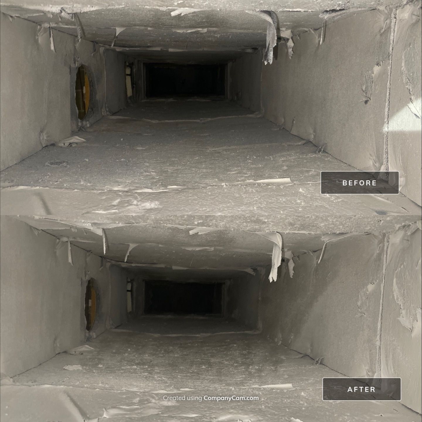 Project in Columbus by Duct Cleaning Solutions 