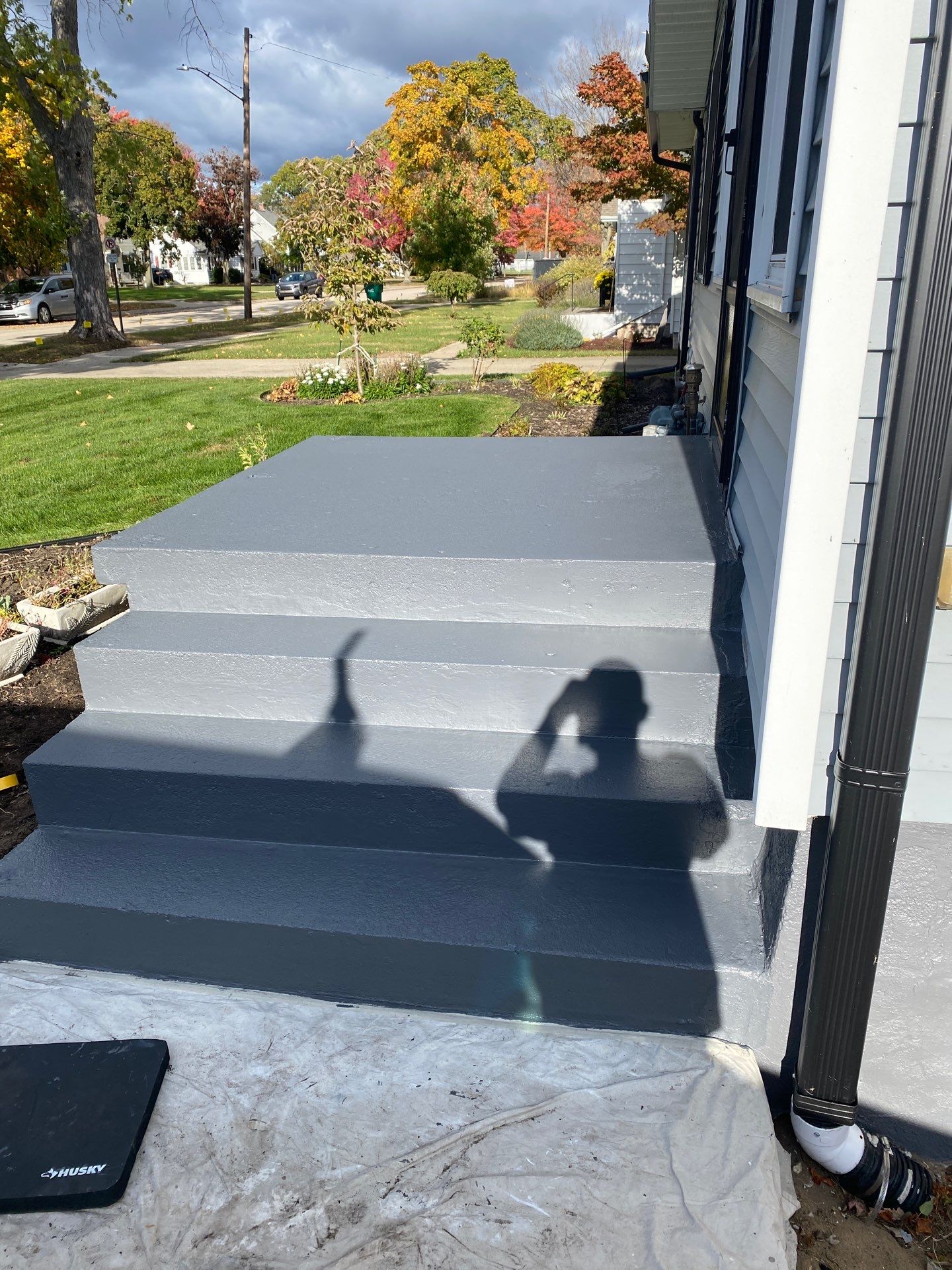 Epoxy Flake Garage Floor & Foundation Refresh – Seamless, Durable, and Clean Finish by Gordon Painting