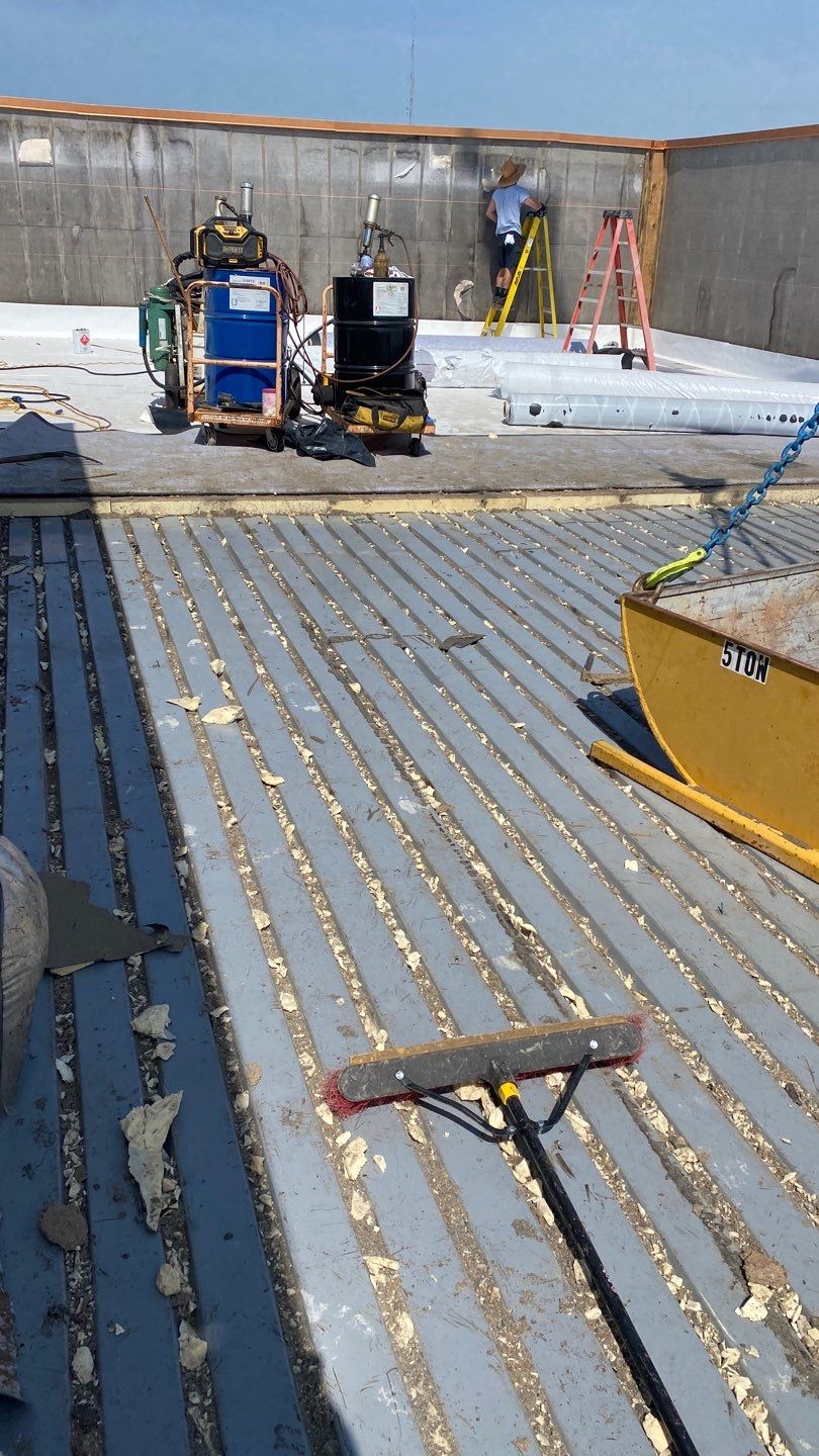 TPO Project in McAlester by Decor Roofing & Restoration