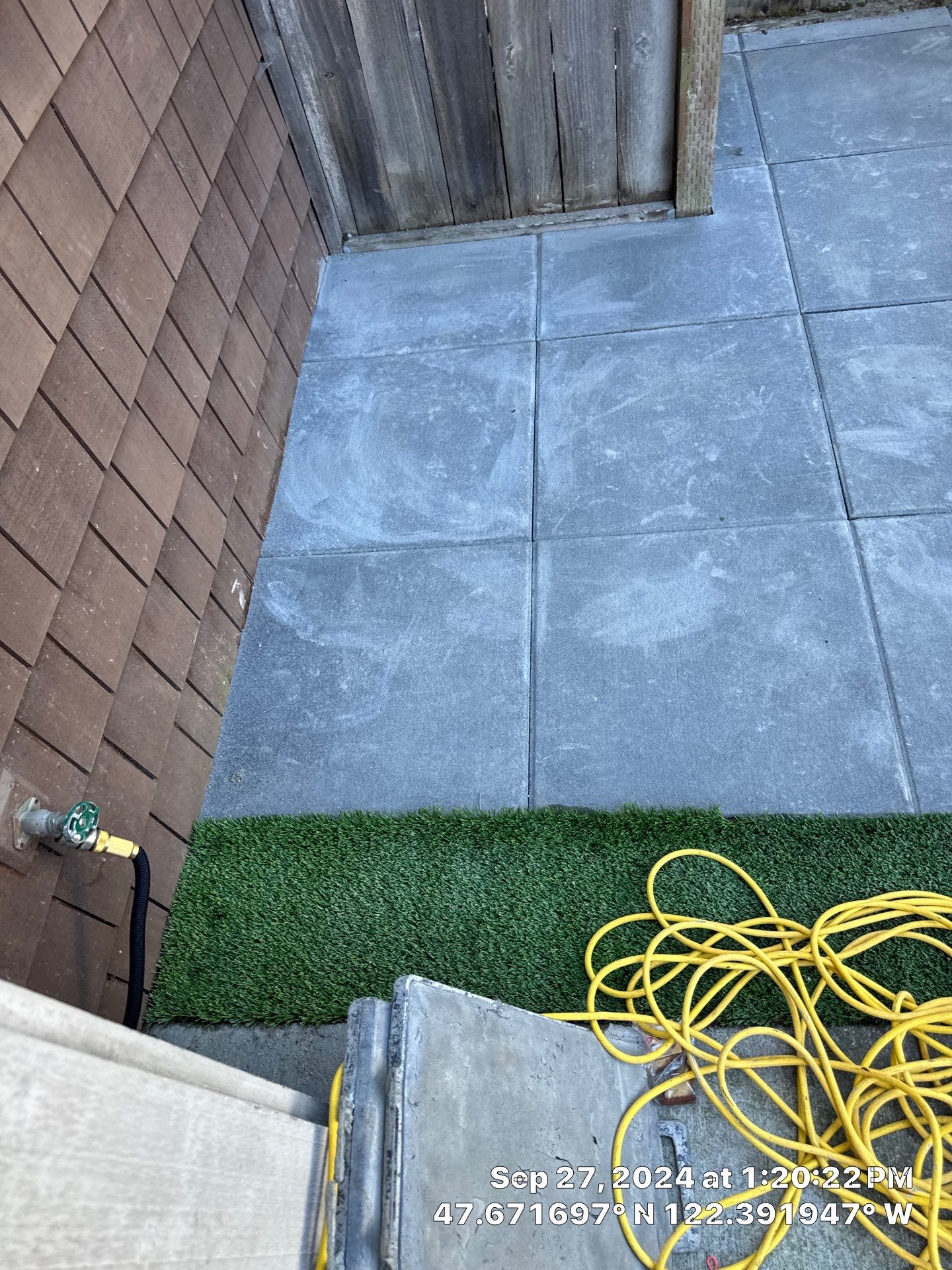 Paver Walkway & Turf Installation | Seattle  by Jireh Asphalt & Concrete Inc 