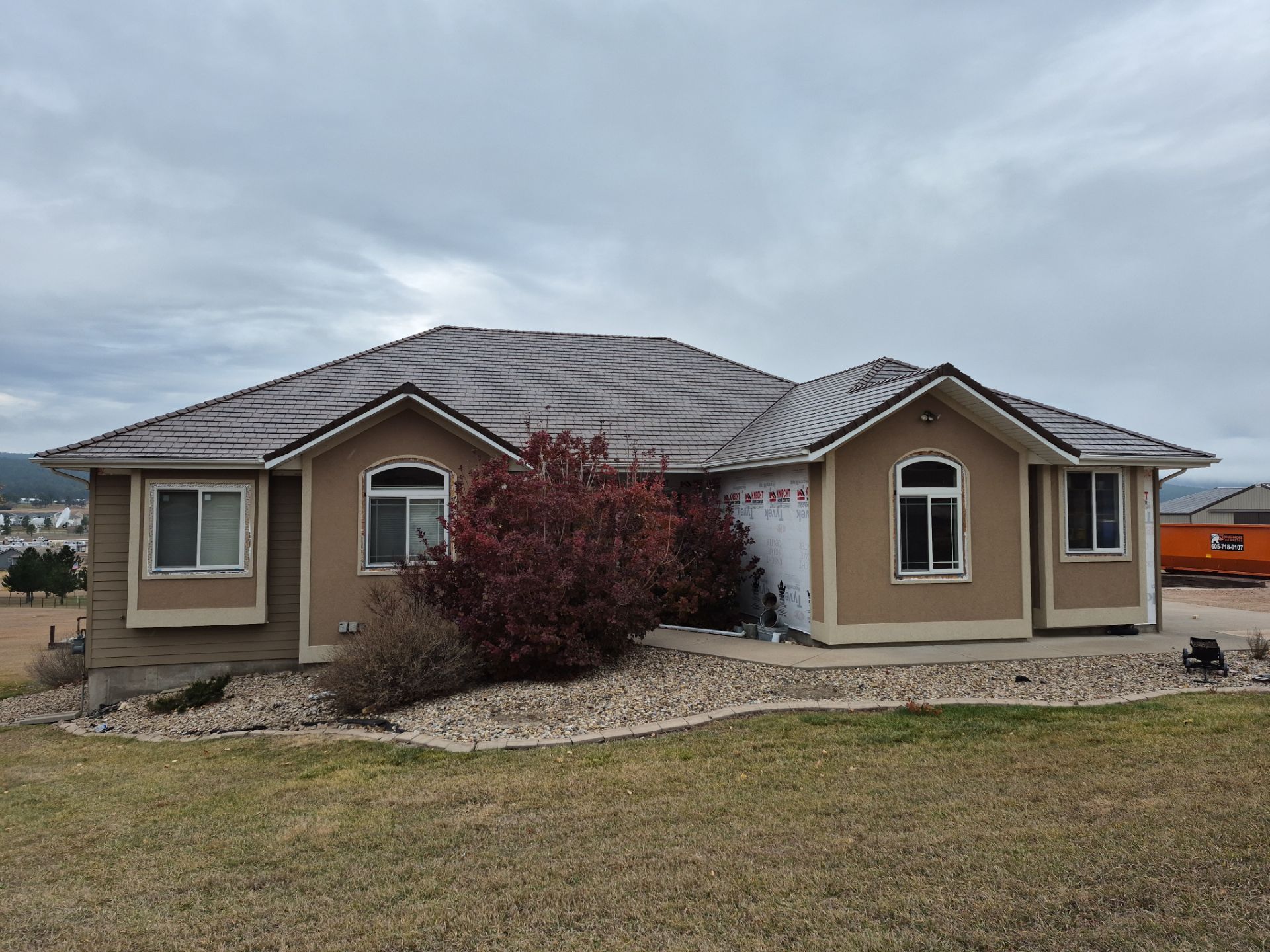 Upgraded From Concrete Tile to Euroshield Vermont Slate by Weather-Tite Exteriors LLC