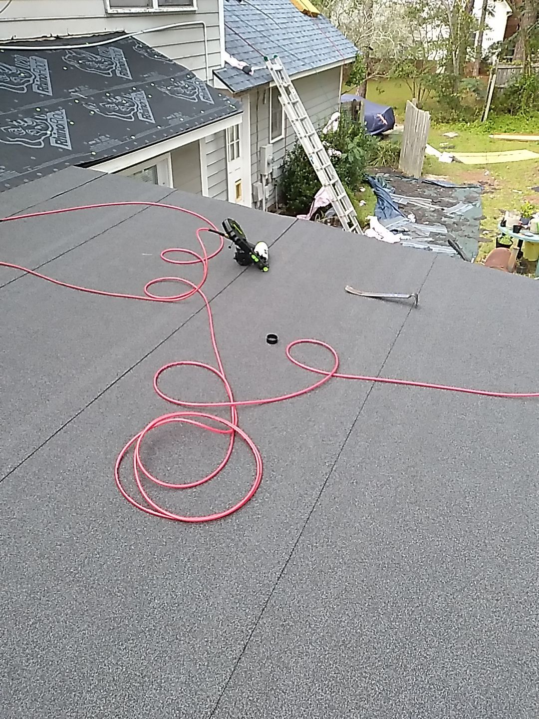 Residential Roofing and Porch Rebuild using Owens Corning Duration Shingles by Indigo State Roofing