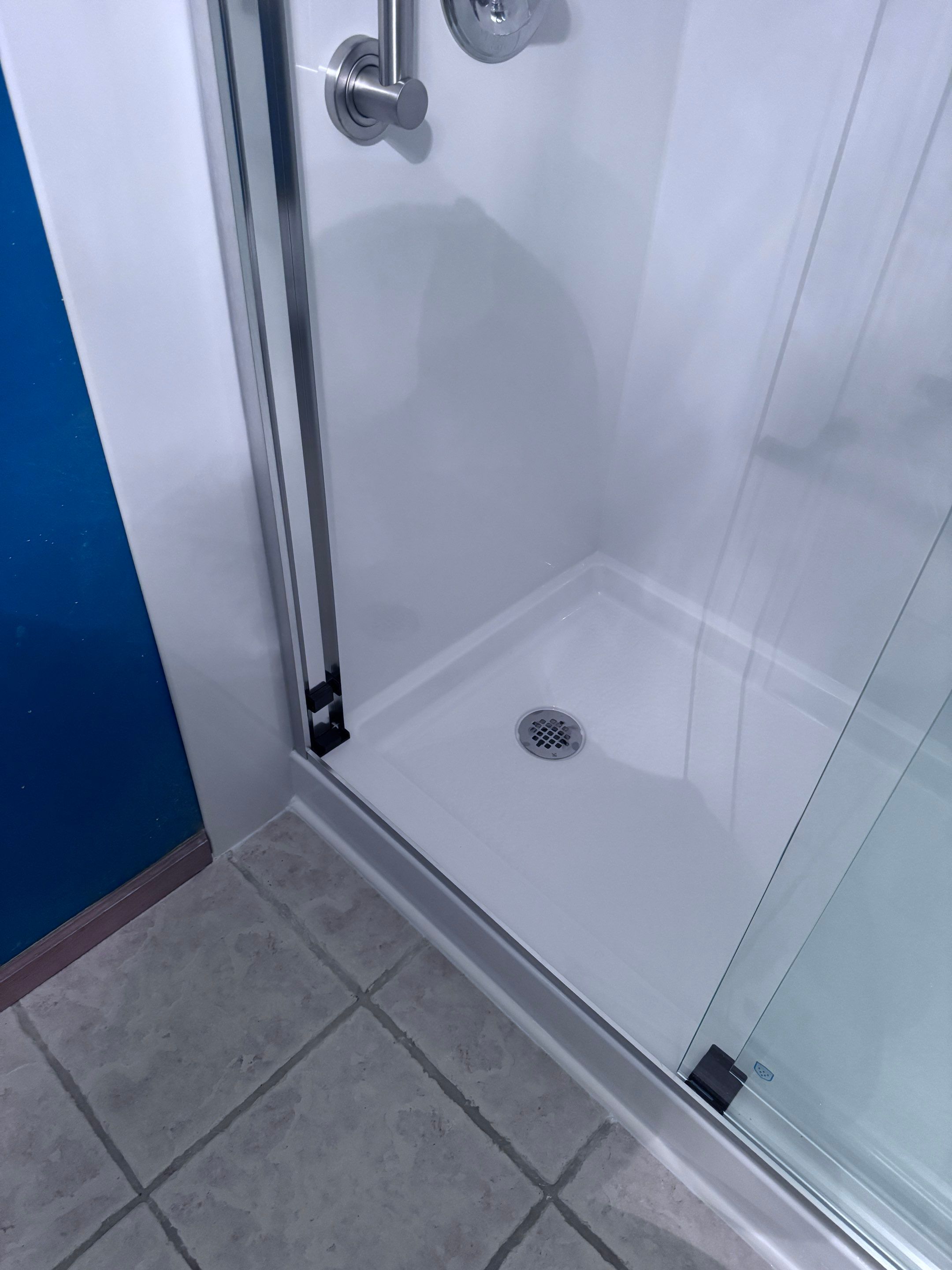 Acrylic Walk-in Shower Project in Eagan, MN by Forever Fortified