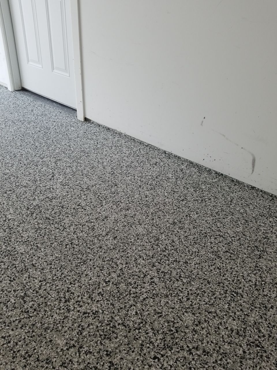 Garage Floor Coating in Penntek Domino by Spectrum Painting, LLC