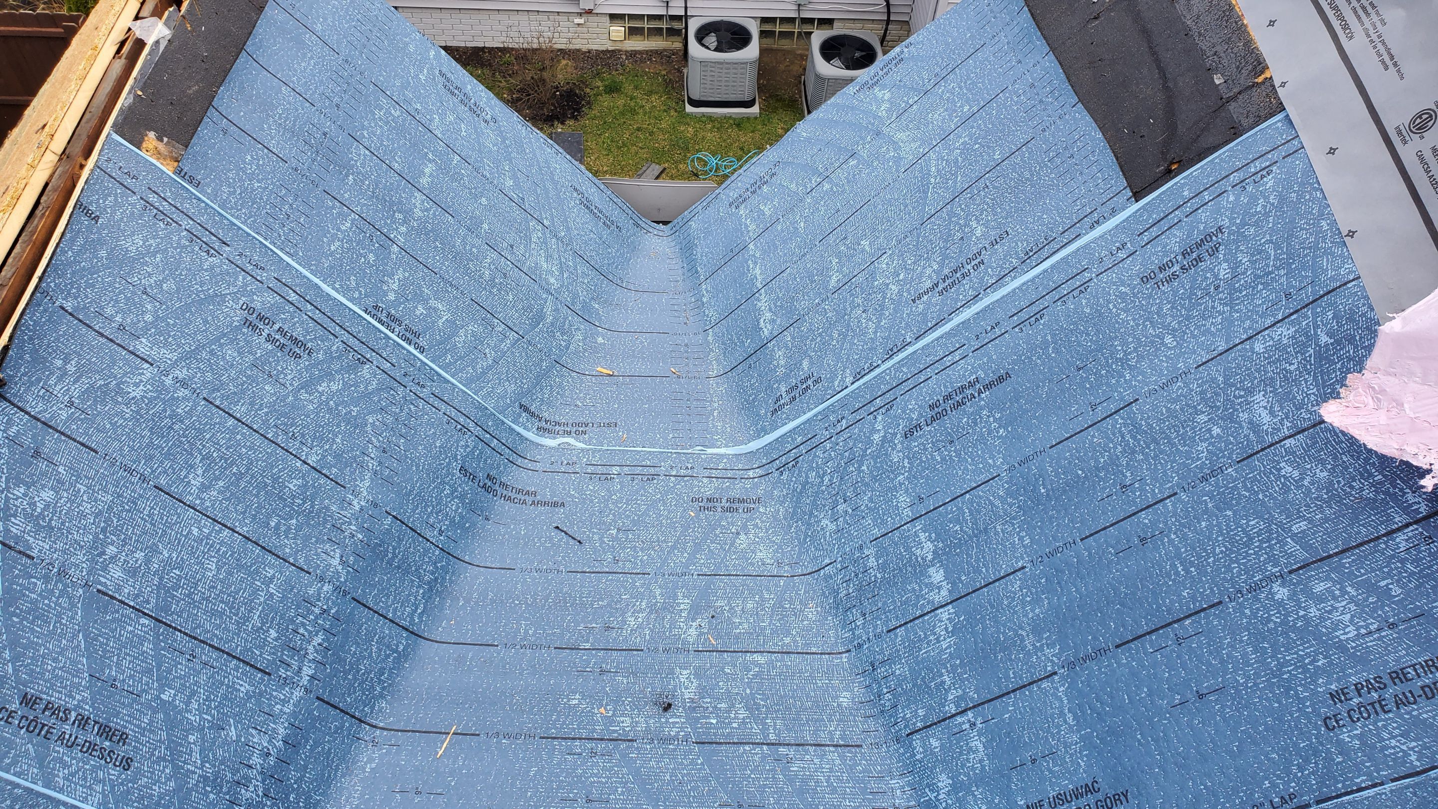 Residential Roofing Installation using Owens Corning inFlow Vent by Absolute Roofing and Construction