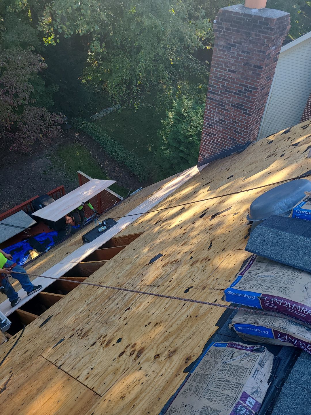 Burke: Residential Roof Replacement with CertainTeed Landmark Pro Designer Shingles in Max Def Charcoal Black by RM Banning, Inc.