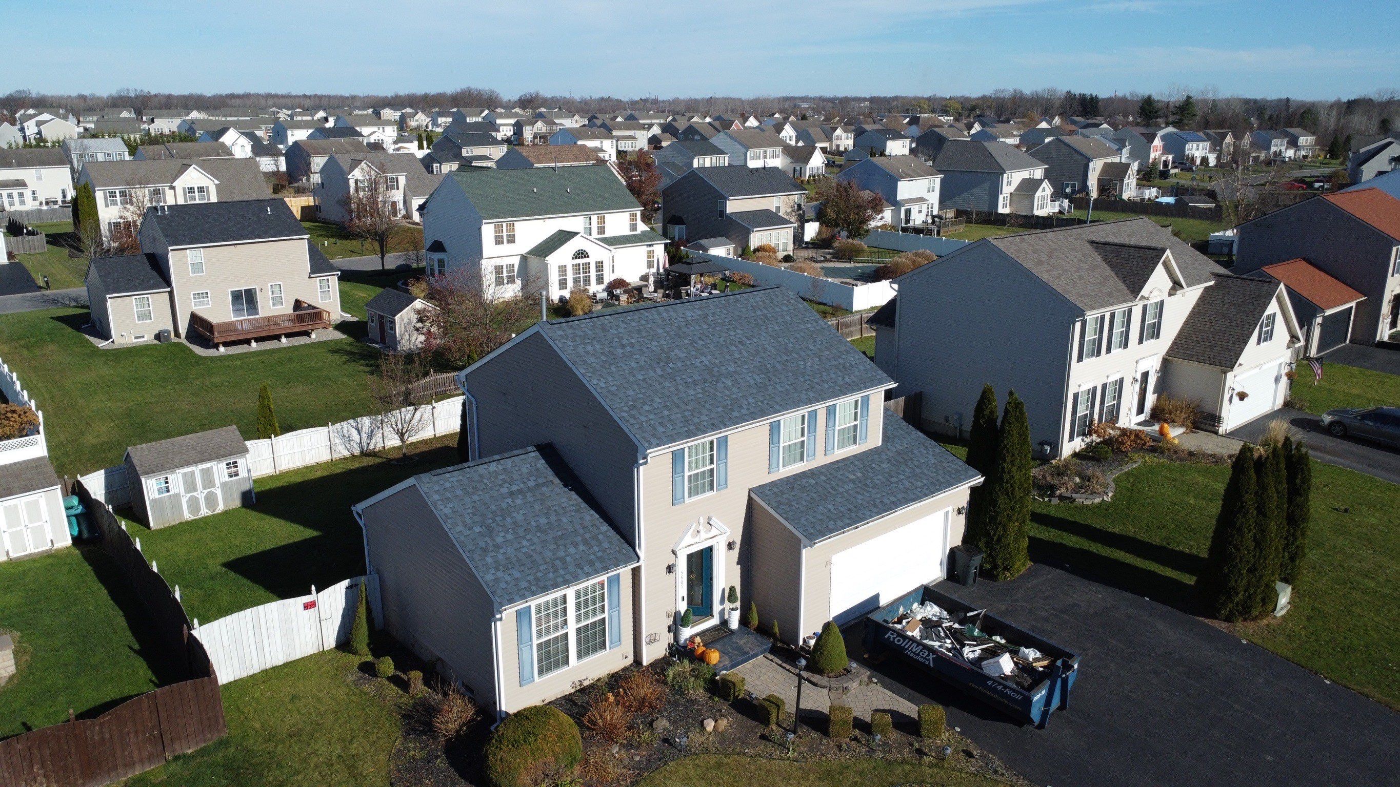 🏠 Roof Replacement in Clay, NY | IKO Shingles 🛠️ by Alpha Omega Roofing LLC