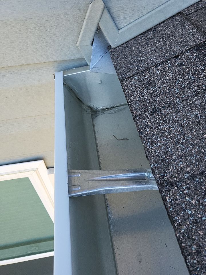 Gutter Installation using K-Style Gutters by Gutter Professors