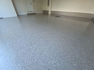 Durable Shale Hybrid Garage Floor Coating in Hayden