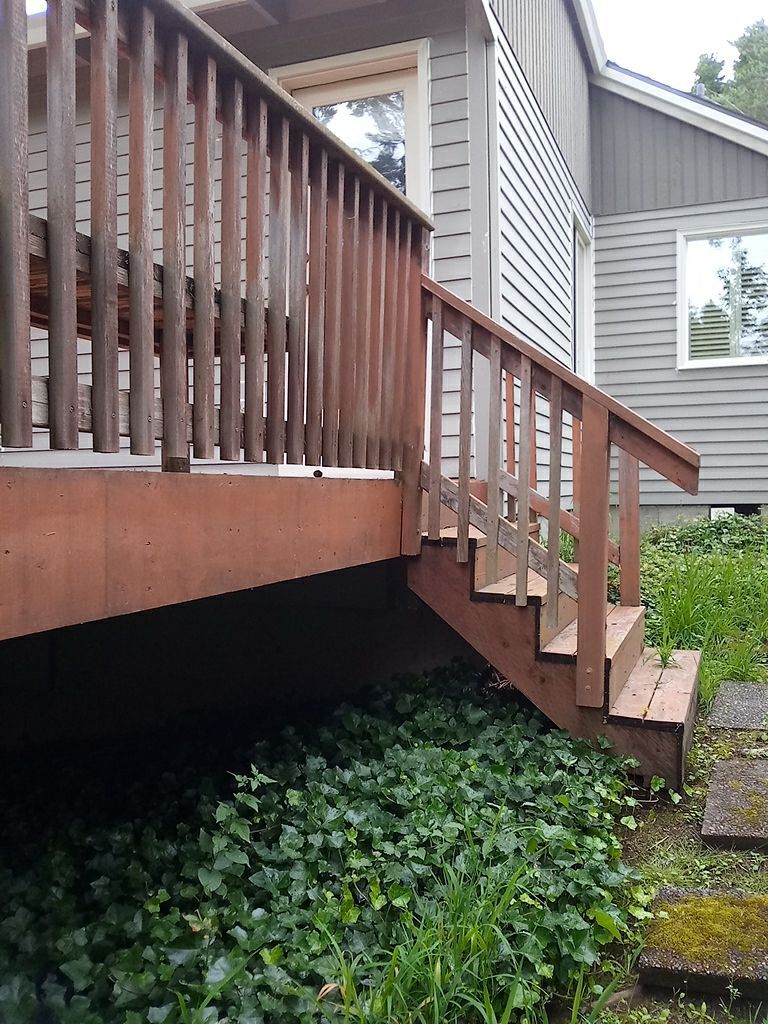 Deck Restoration using Armstrong-Clark Semi-Transparent Cedar 97229 by Paul Schopp
