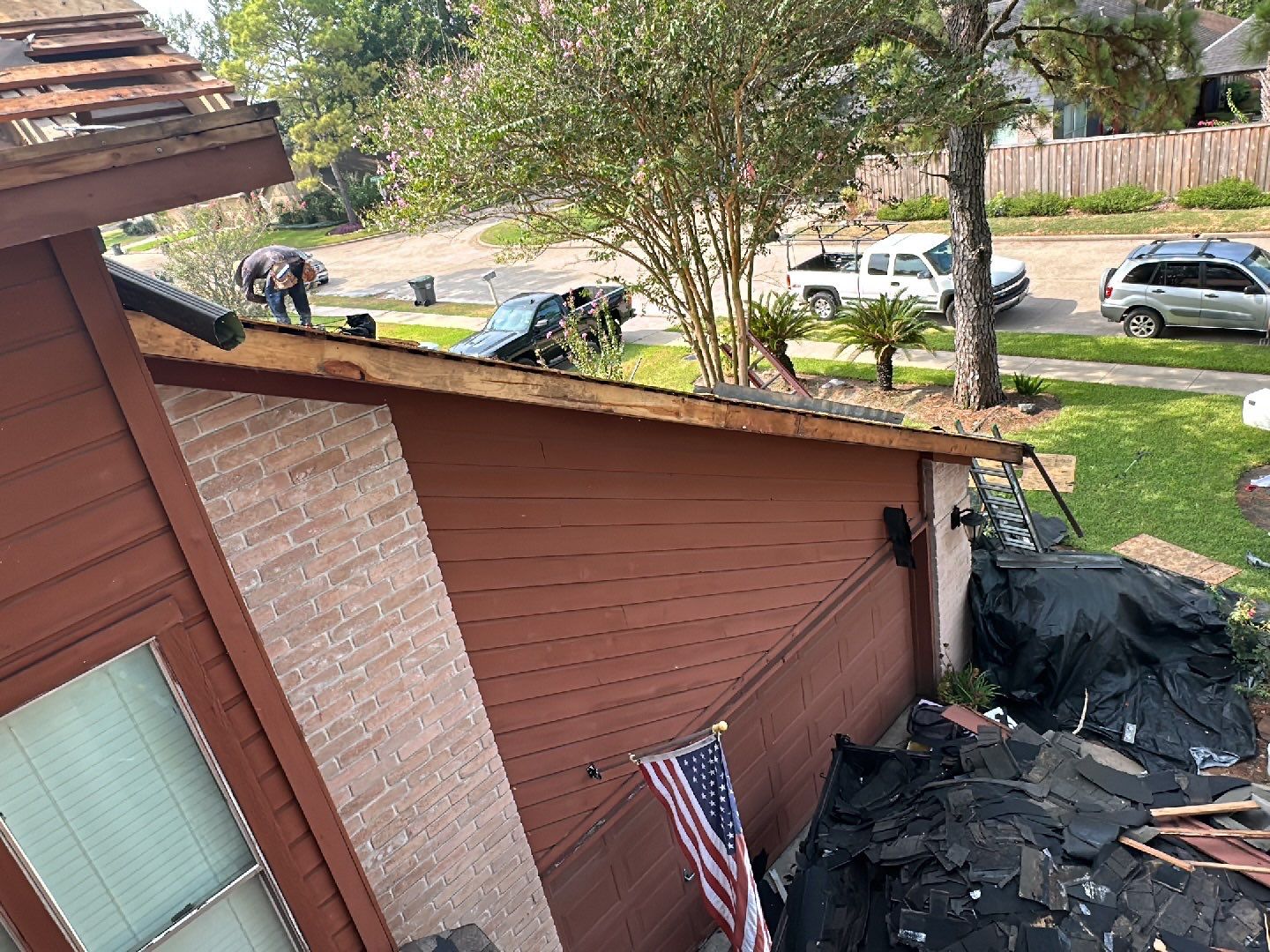 Residential Roofing Installation using Owen's Corning Duration (Lifetime) Shingles by Roof Repair Company