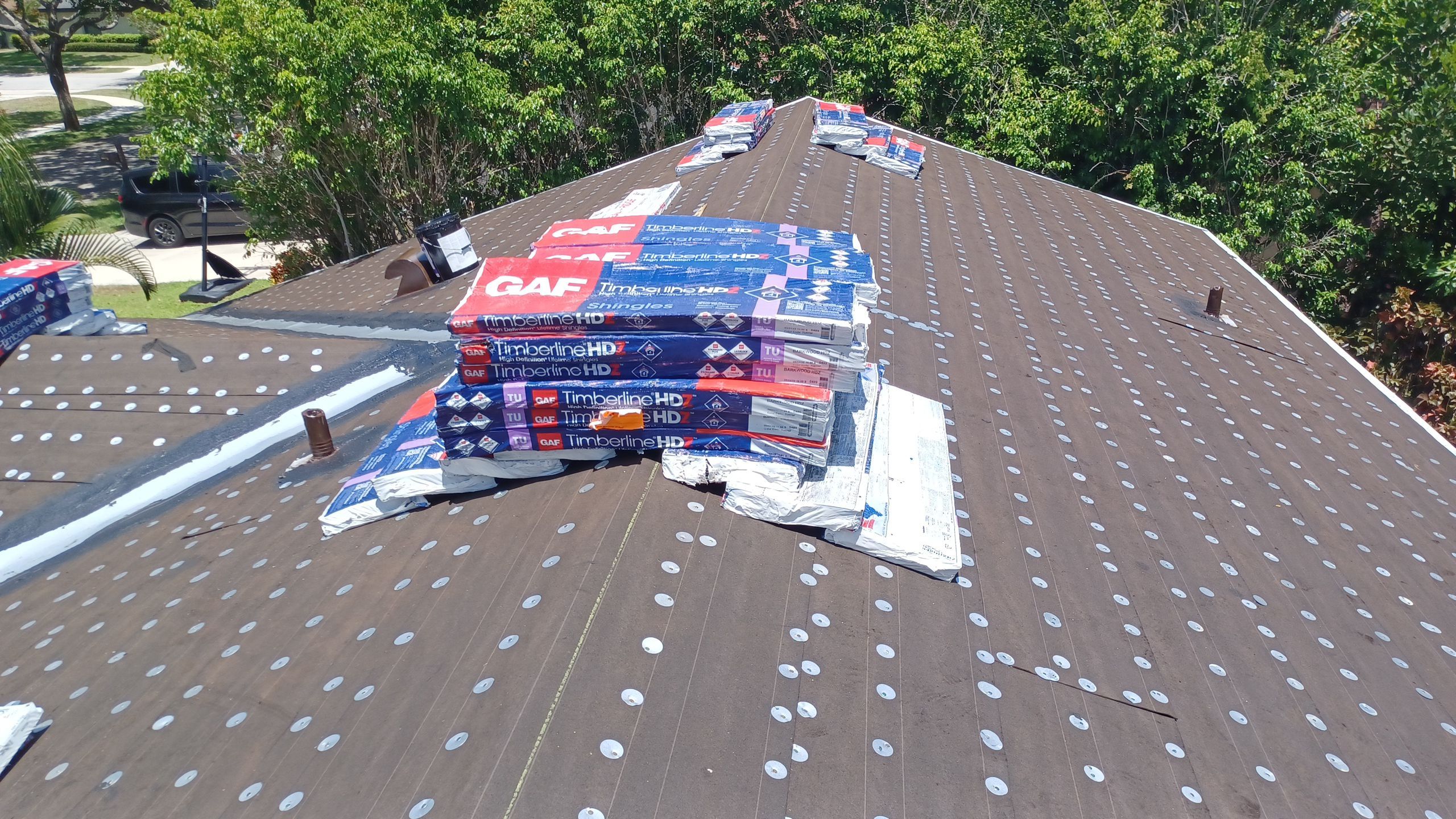 Residential Roofing Installation using GAF by BLUES BROTHERS ROOFING