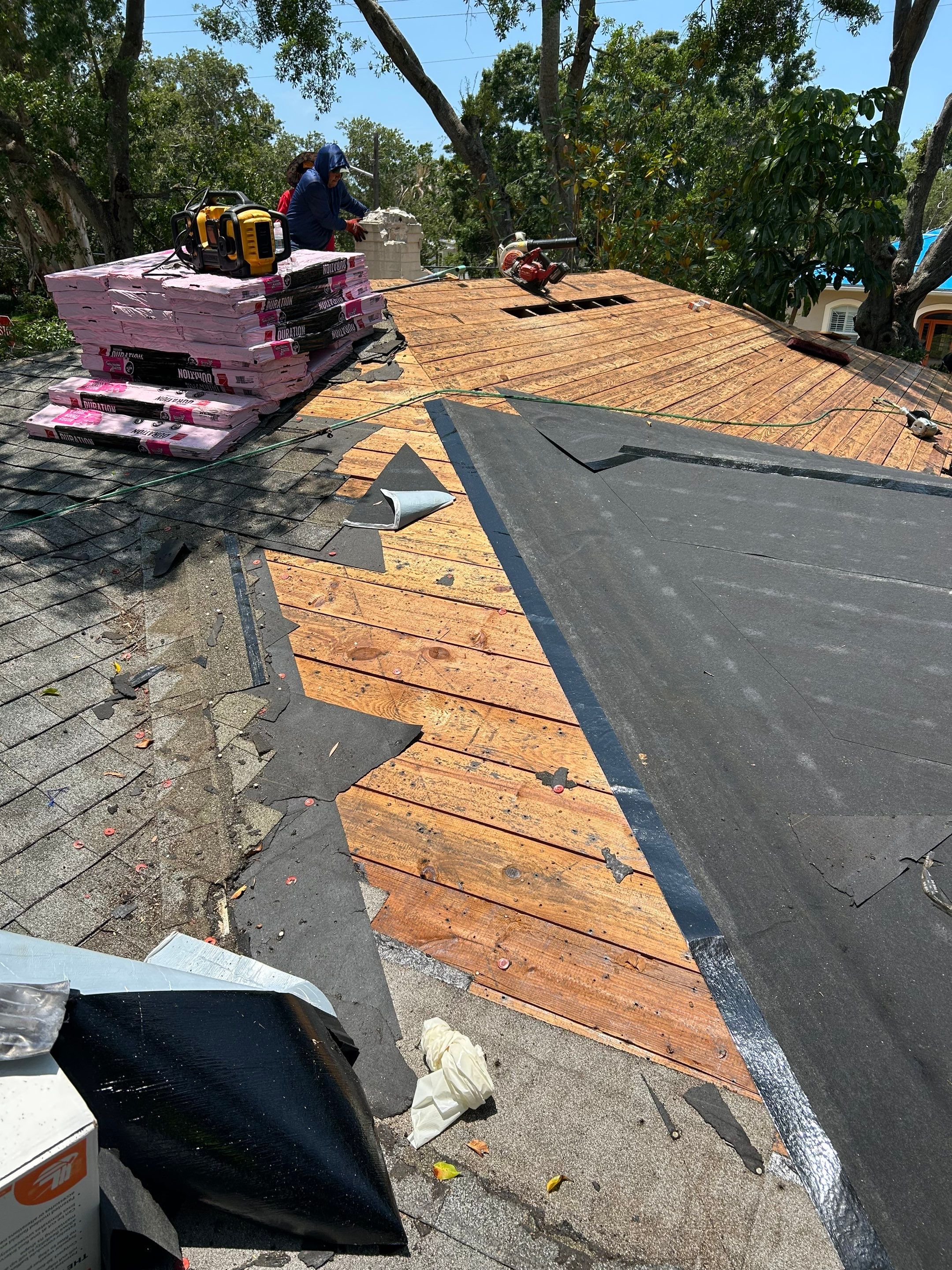 Project in St. Petersburg by Mitchell Roofing Company LLC 