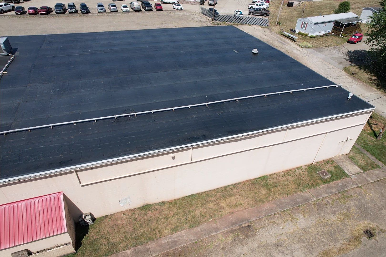 Commercial Roofing Installation using EPDM  by Rainstoppers Roofing