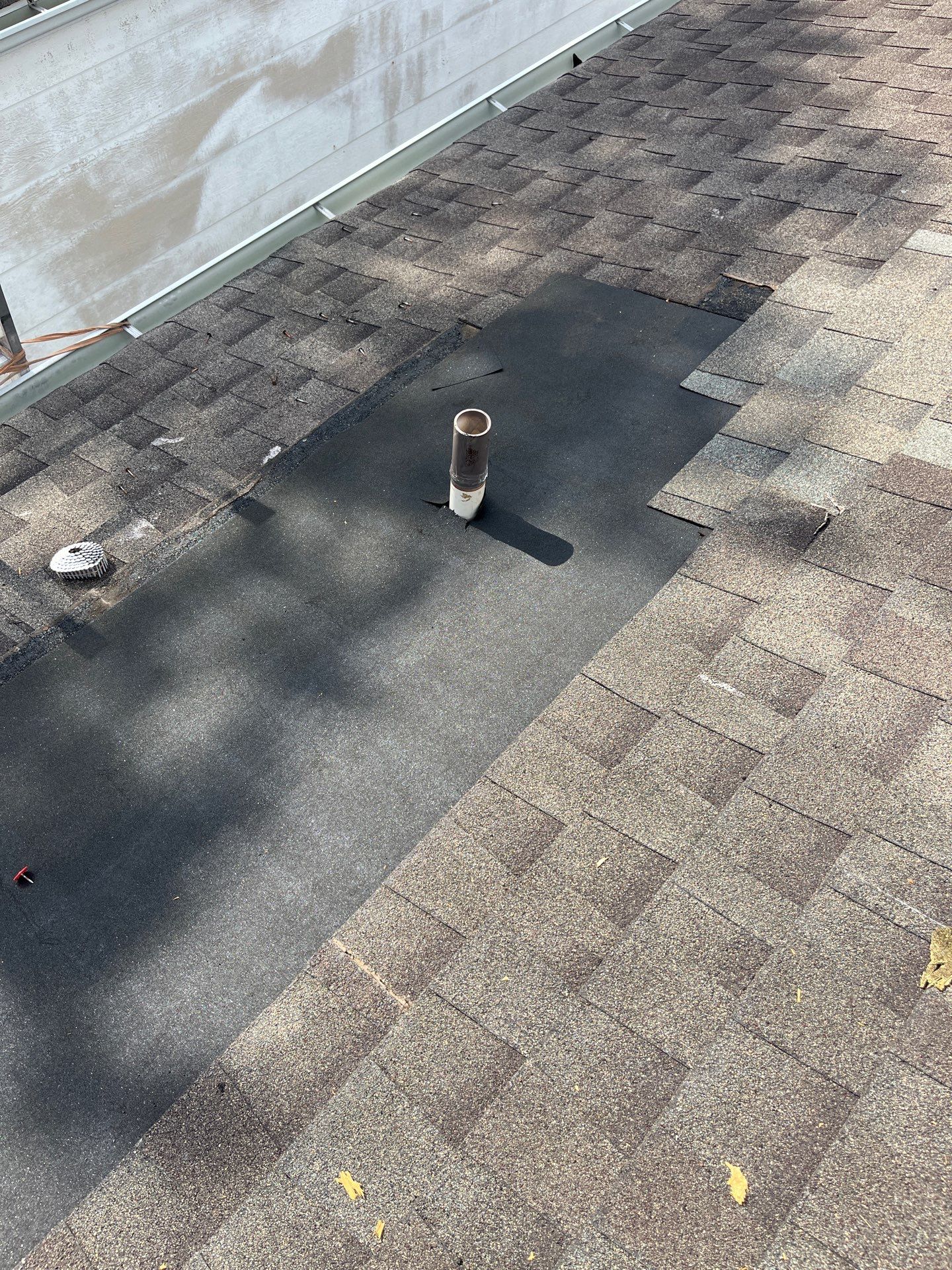 Hail Damage using Owen's Corning Duration (Lifetime) Shingles by Roof Repair Company