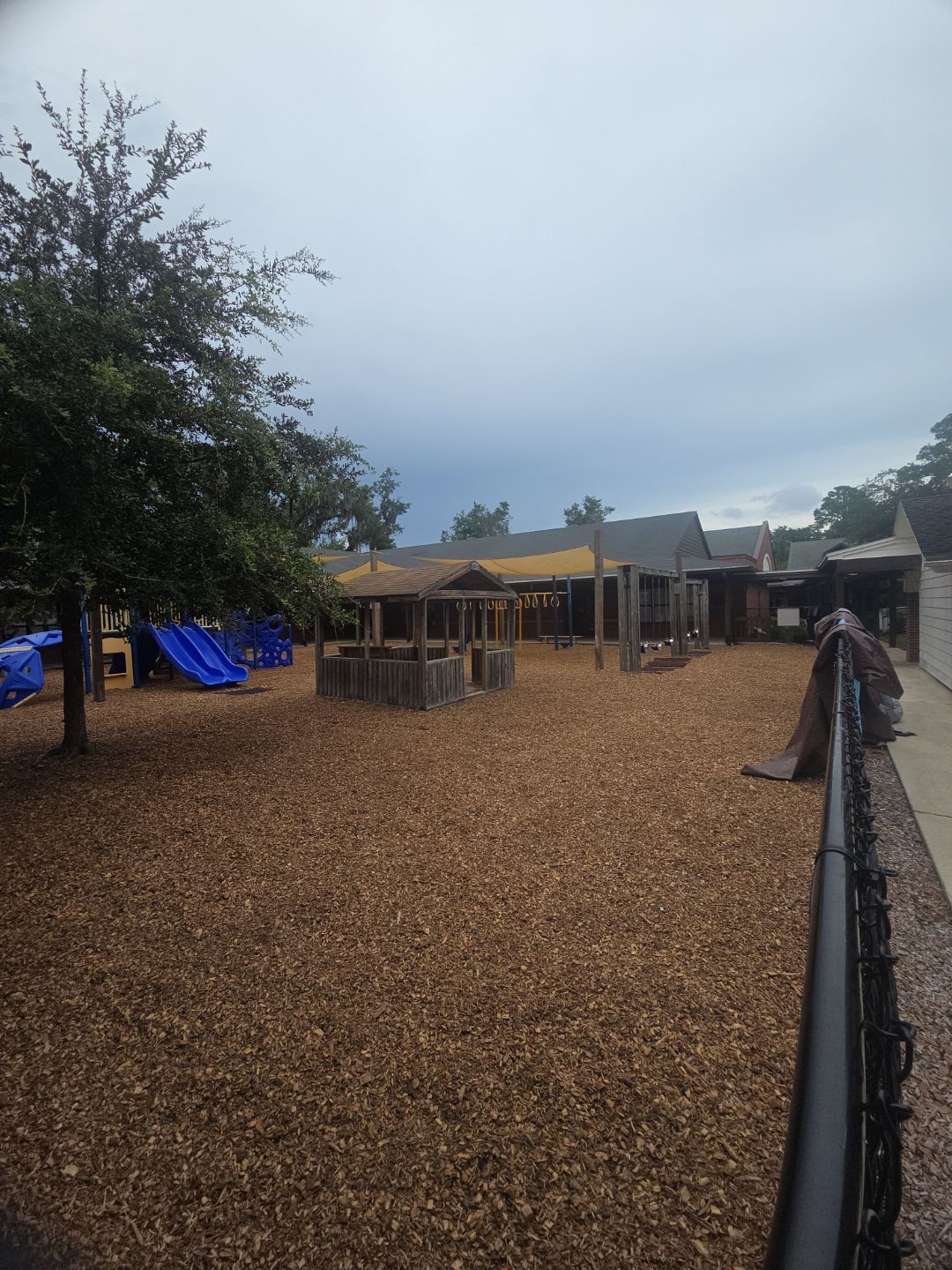 Episcopal - St. Mark's Campus | Playground Mulch Install by ProGreen Services