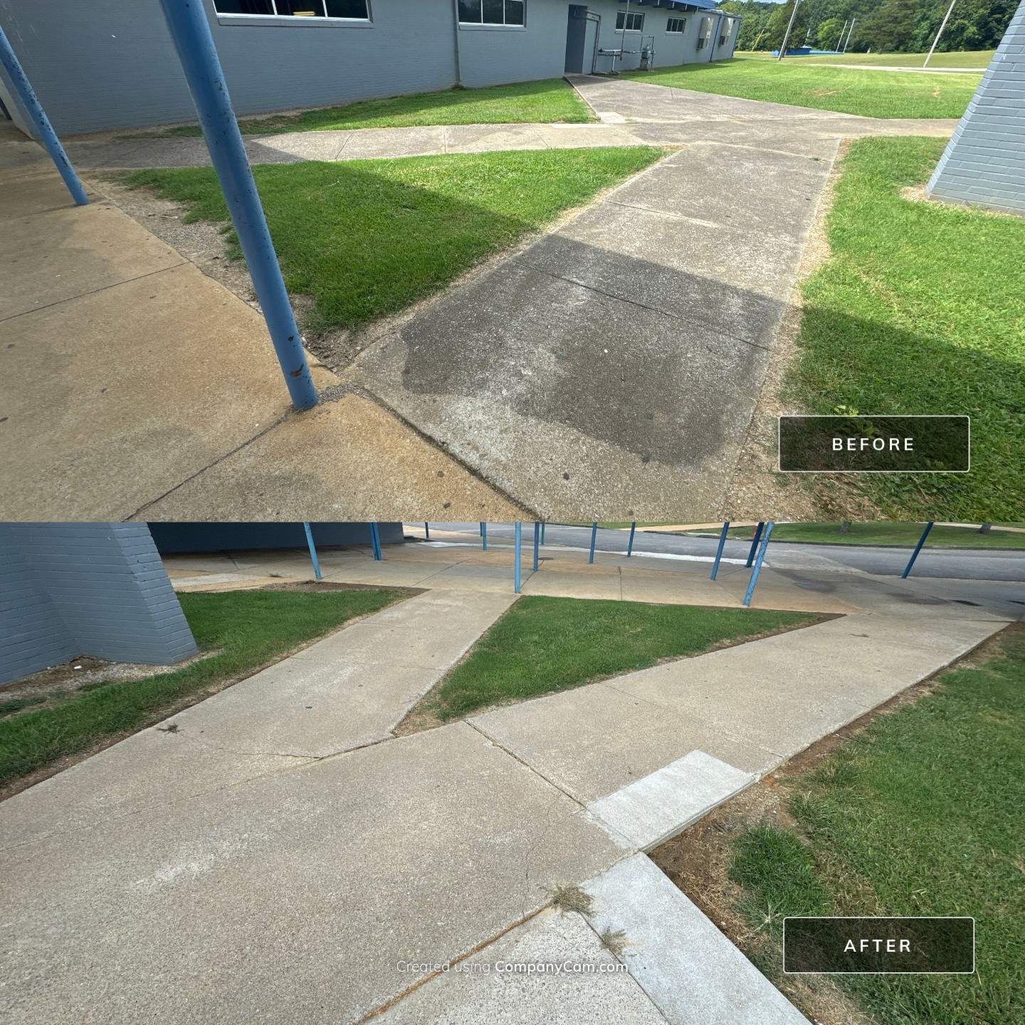 Lewisburg Middle School by Mr. Mister Power Washing