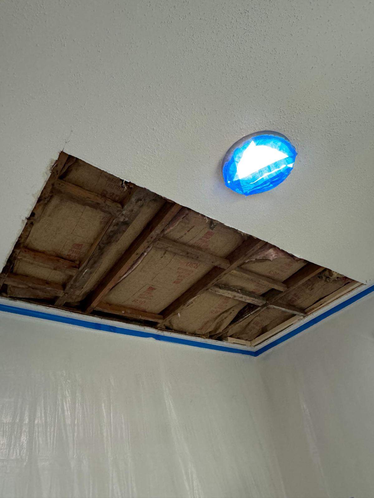 Roof replacement, gutter and interior repair by hail damage by Just Brilliant Restoration JBR