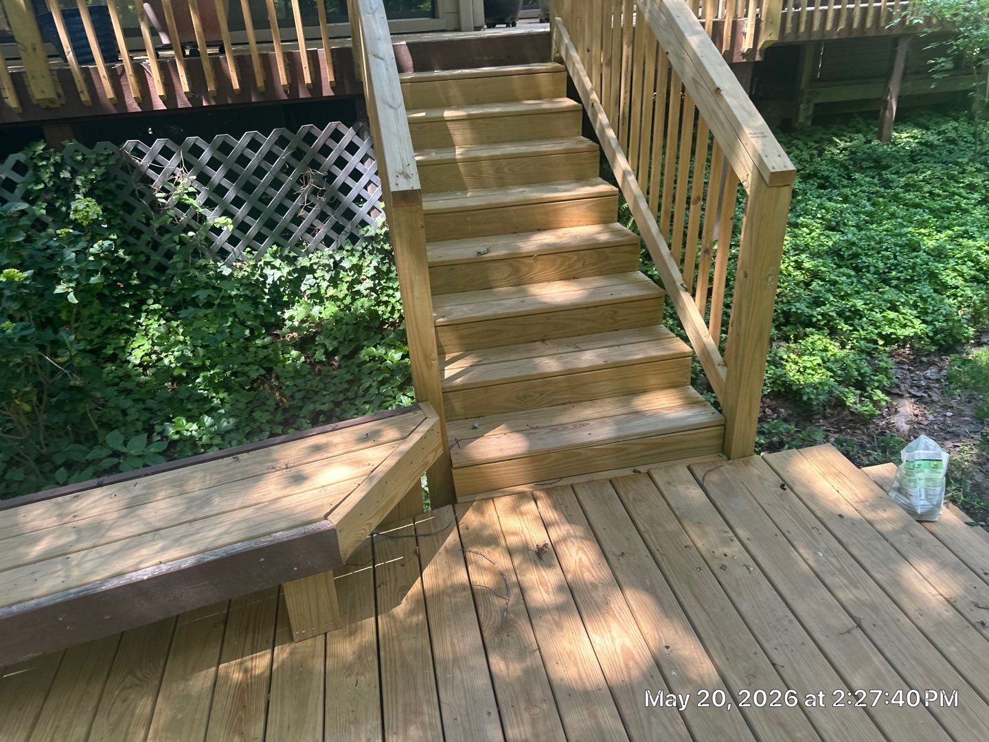 Deck using Wood Sealant by DuraSeal