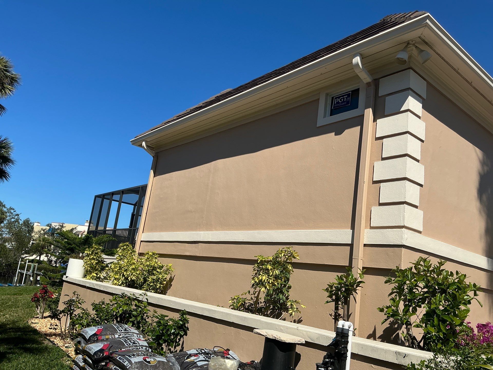6-Inch Seamless Gutters Installation Project in Longboat Key FL by Gutter Professors