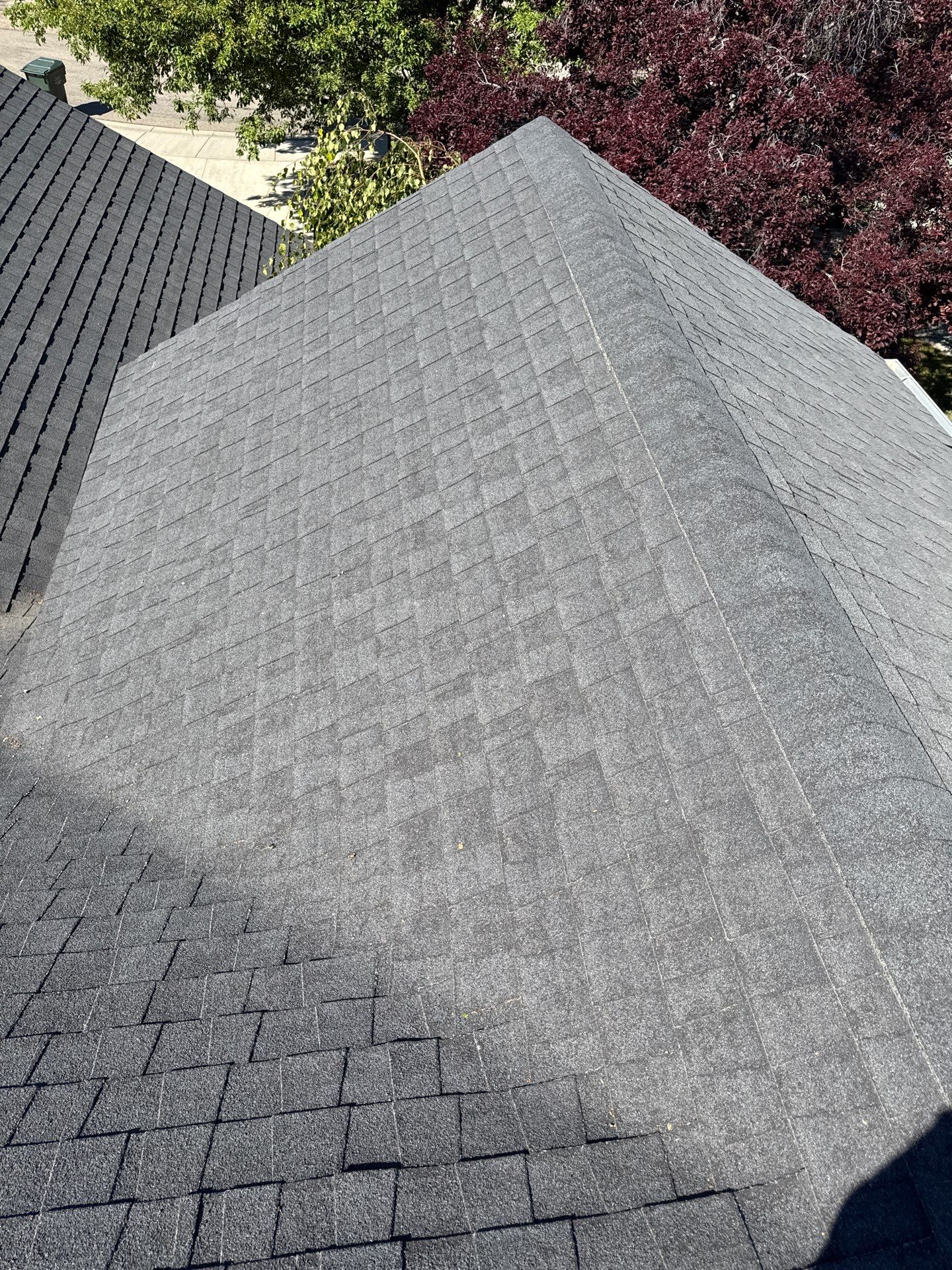 Complete Residential Roof Replacement Featuring Gray Architectural Shingles in Meridian by Olive Roofing