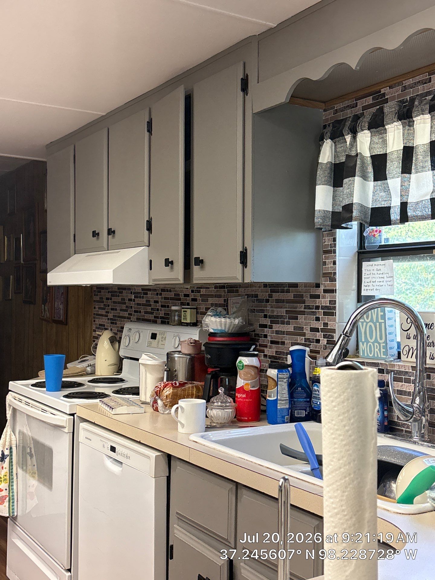 Modern Kitchen Renovation with Grey Cabinetry in Attica by CompanyCam Sales Demo