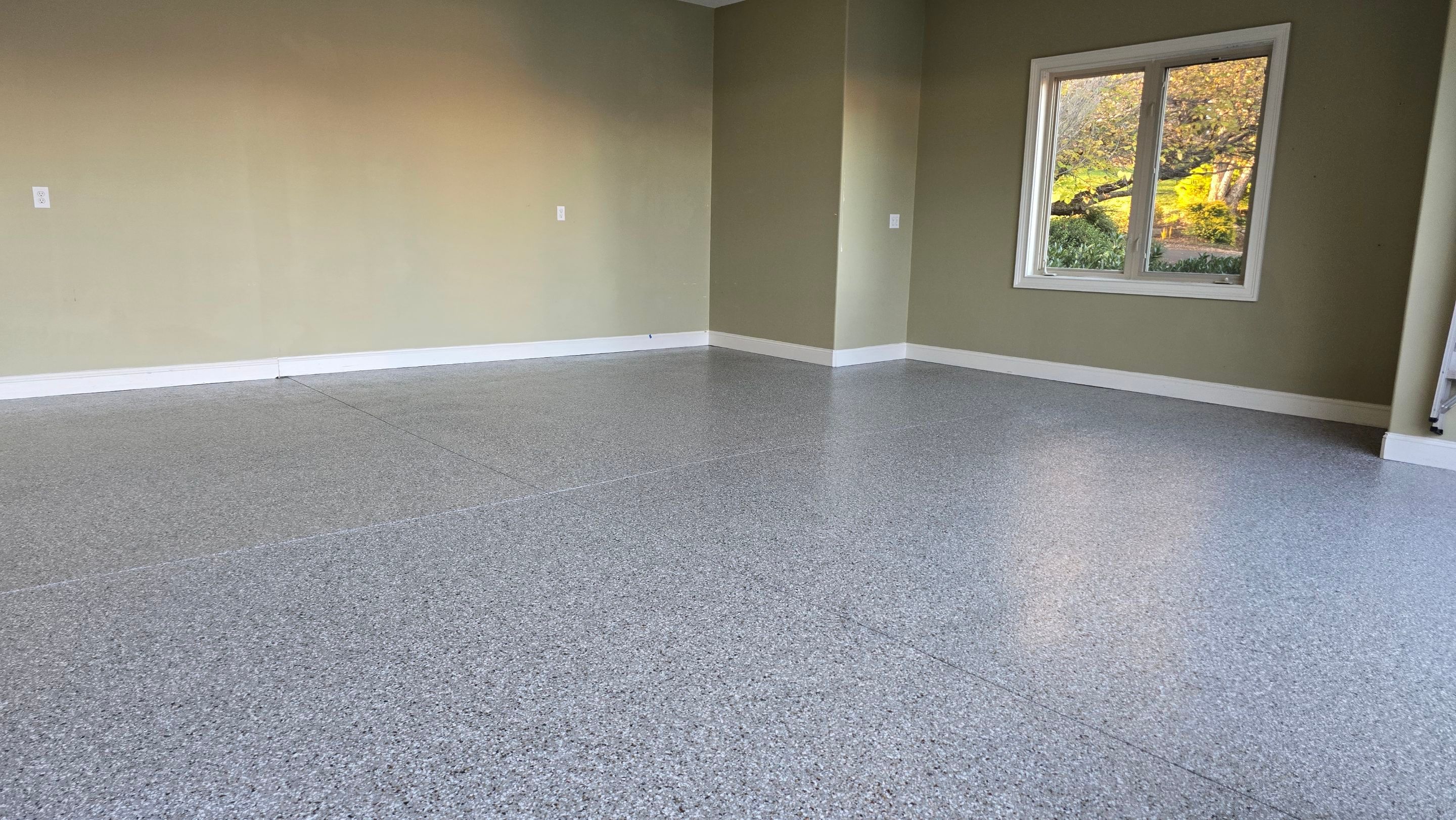 Garage using Creekbed by Elite Floor Solutions