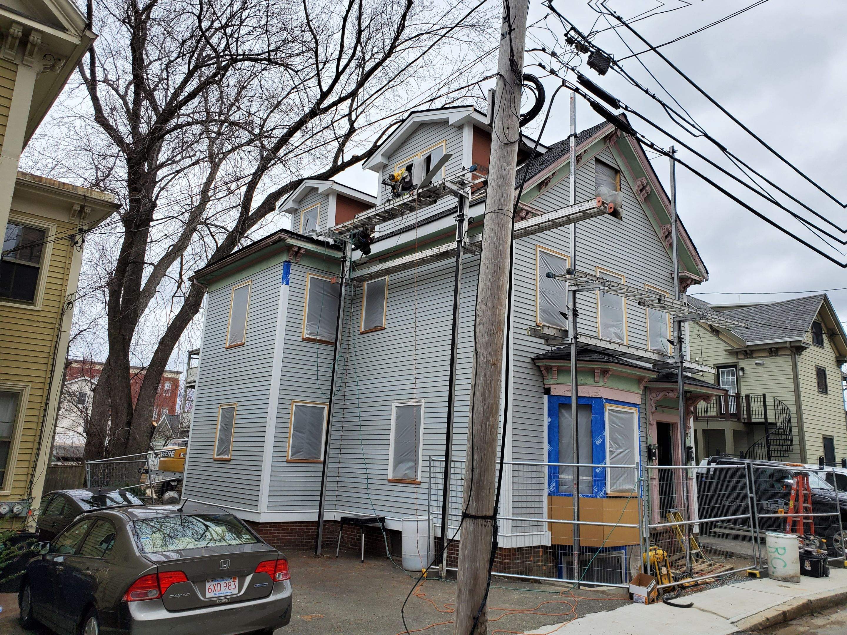 Siding Installation using Wood Clapboards by UBrothers Construction