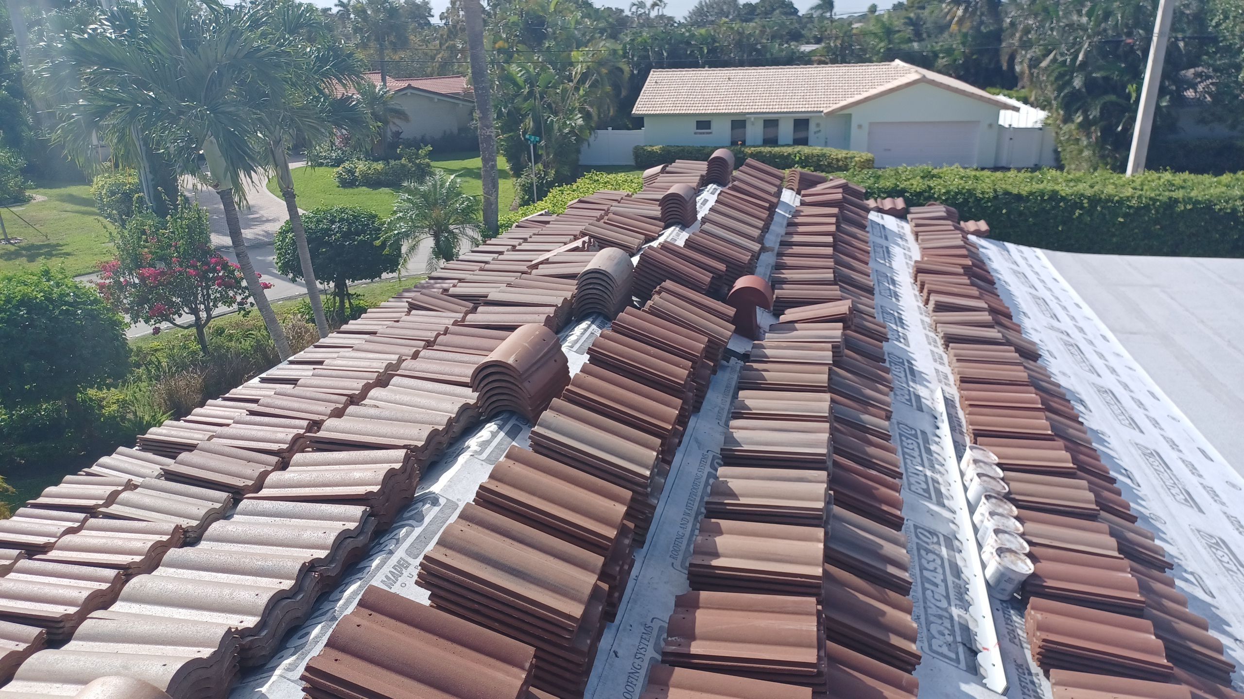 Residential Roofing Installation using WestLake Roofing Tile by BLUES BROTHERS ROOFING