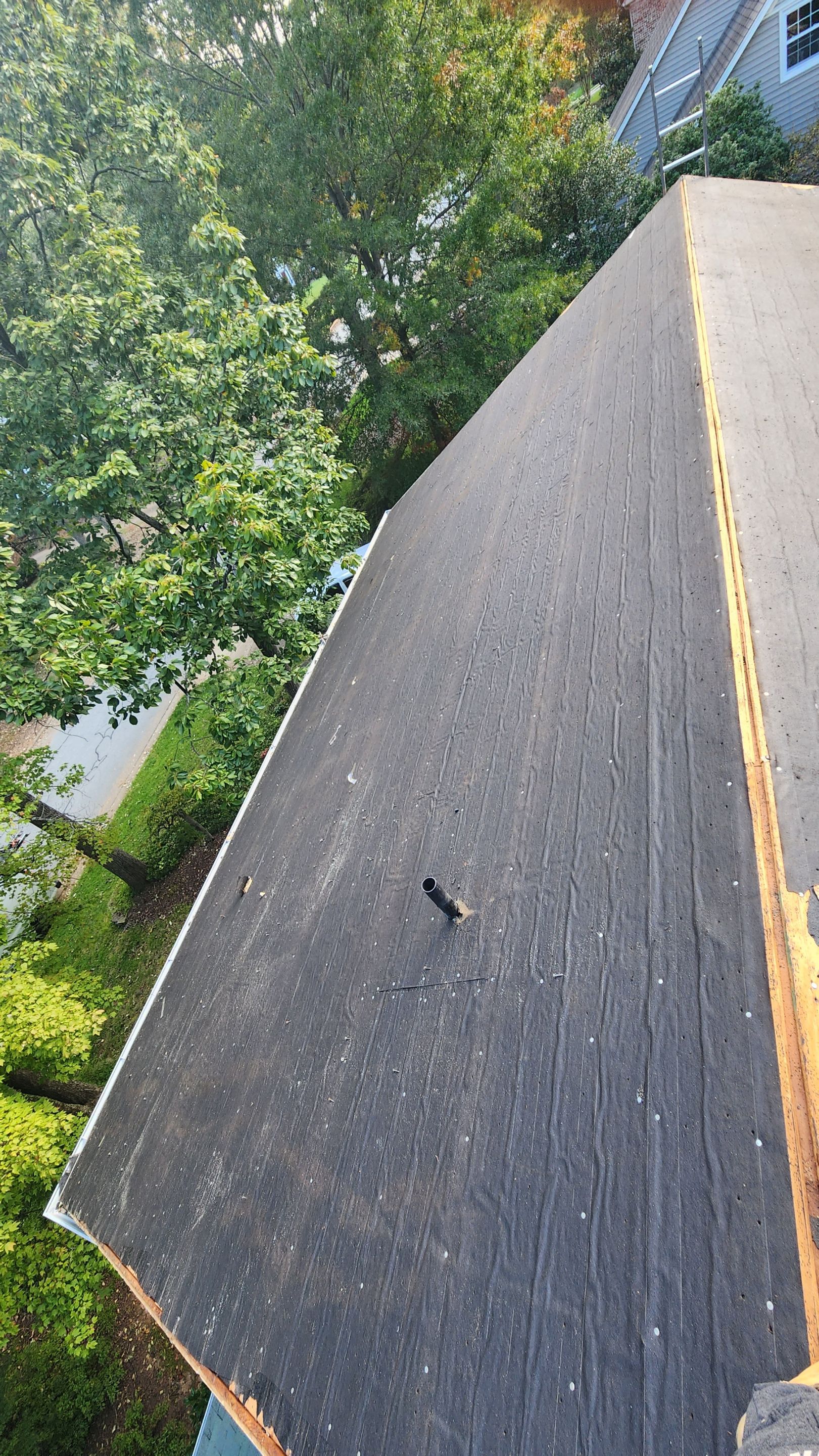 New Roof with Solar Panels by Just In Time Roofing and Restoration