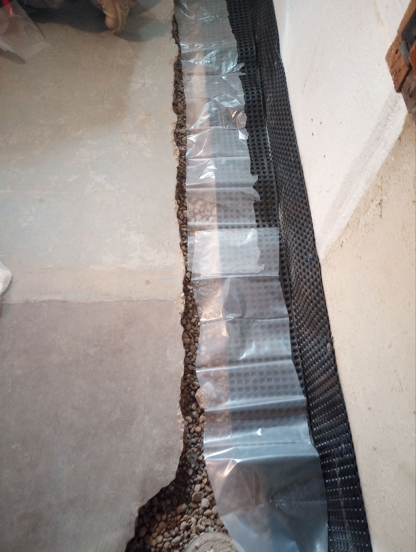 Golden Valley Drain Tile by Waterproofing Northeast