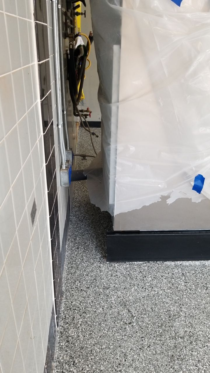 Dover Firehouse with their new Smoke Floor! by Spectrum Painting, LLC